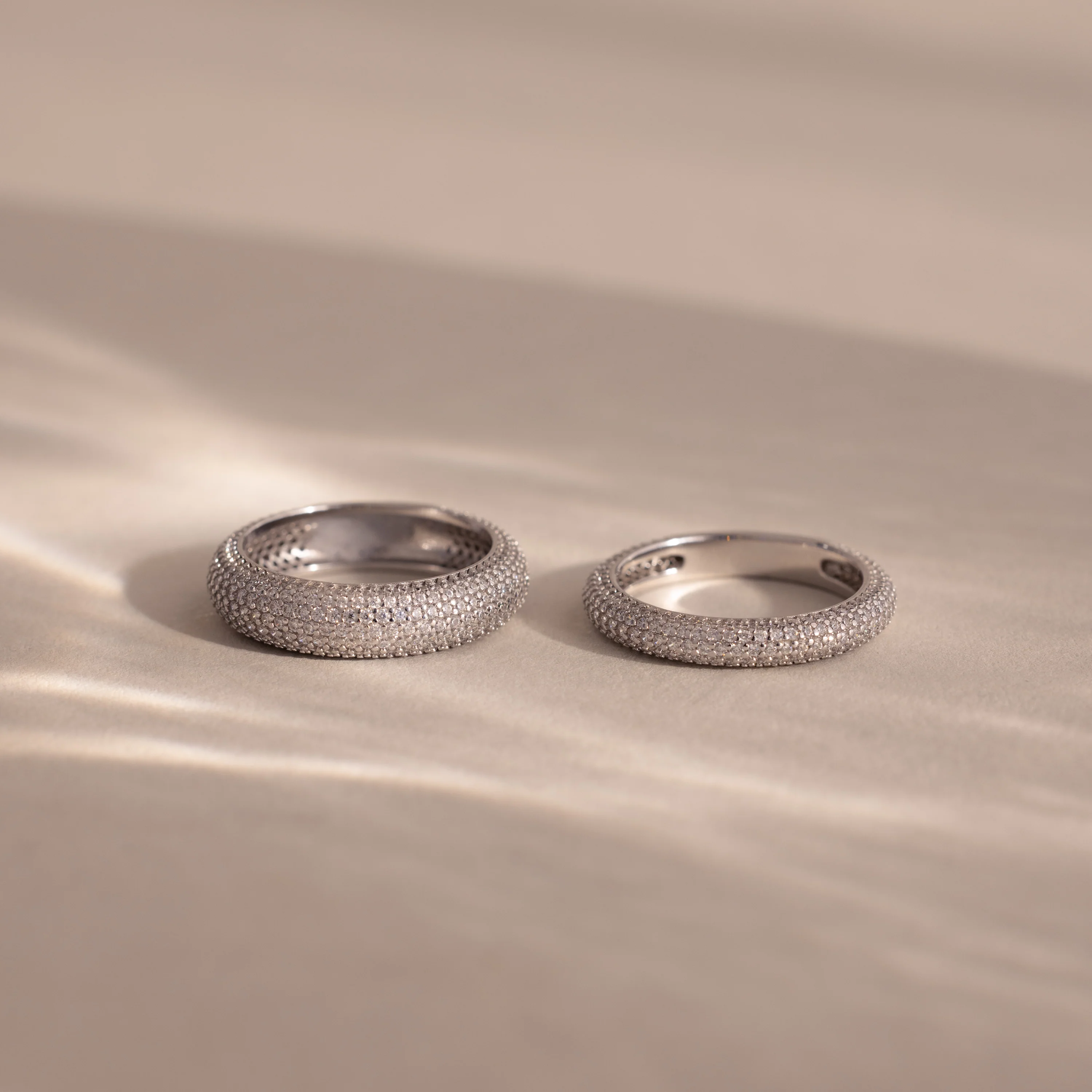 Pave Stacking Rings - Image 5