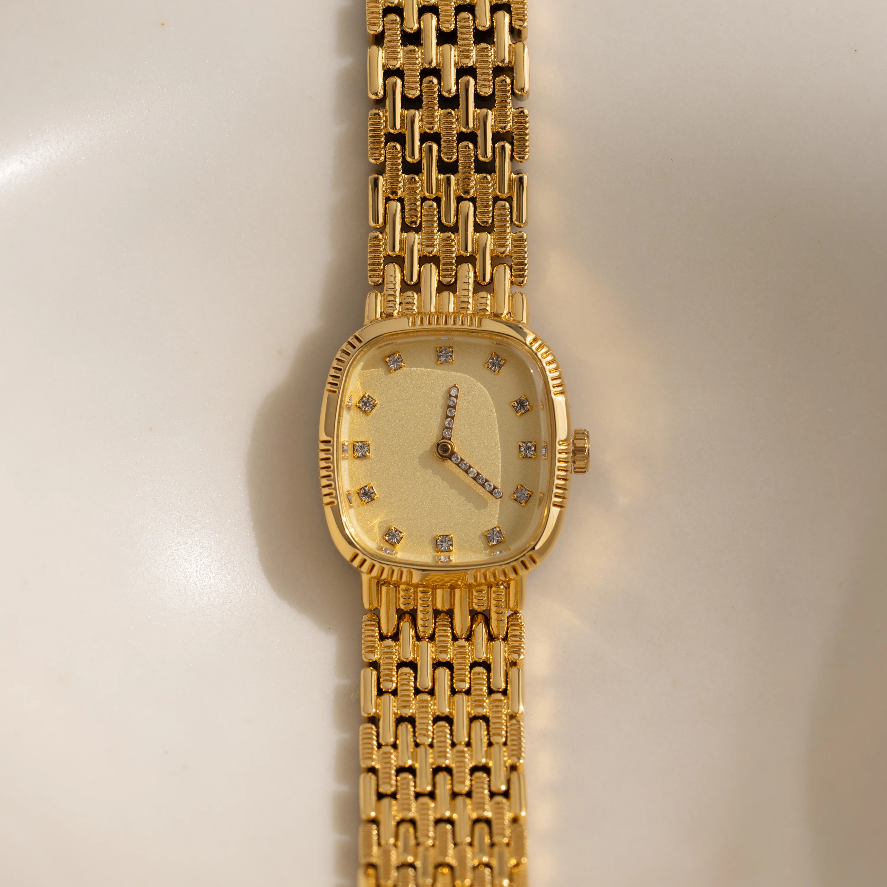 Pave Woven Timepiece - Image 3