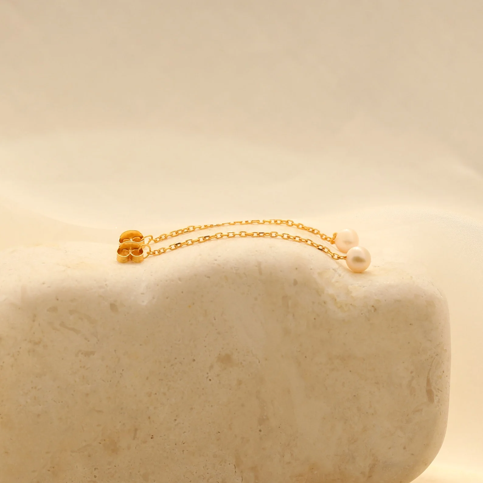 Pearl Chain Studs - Image 5