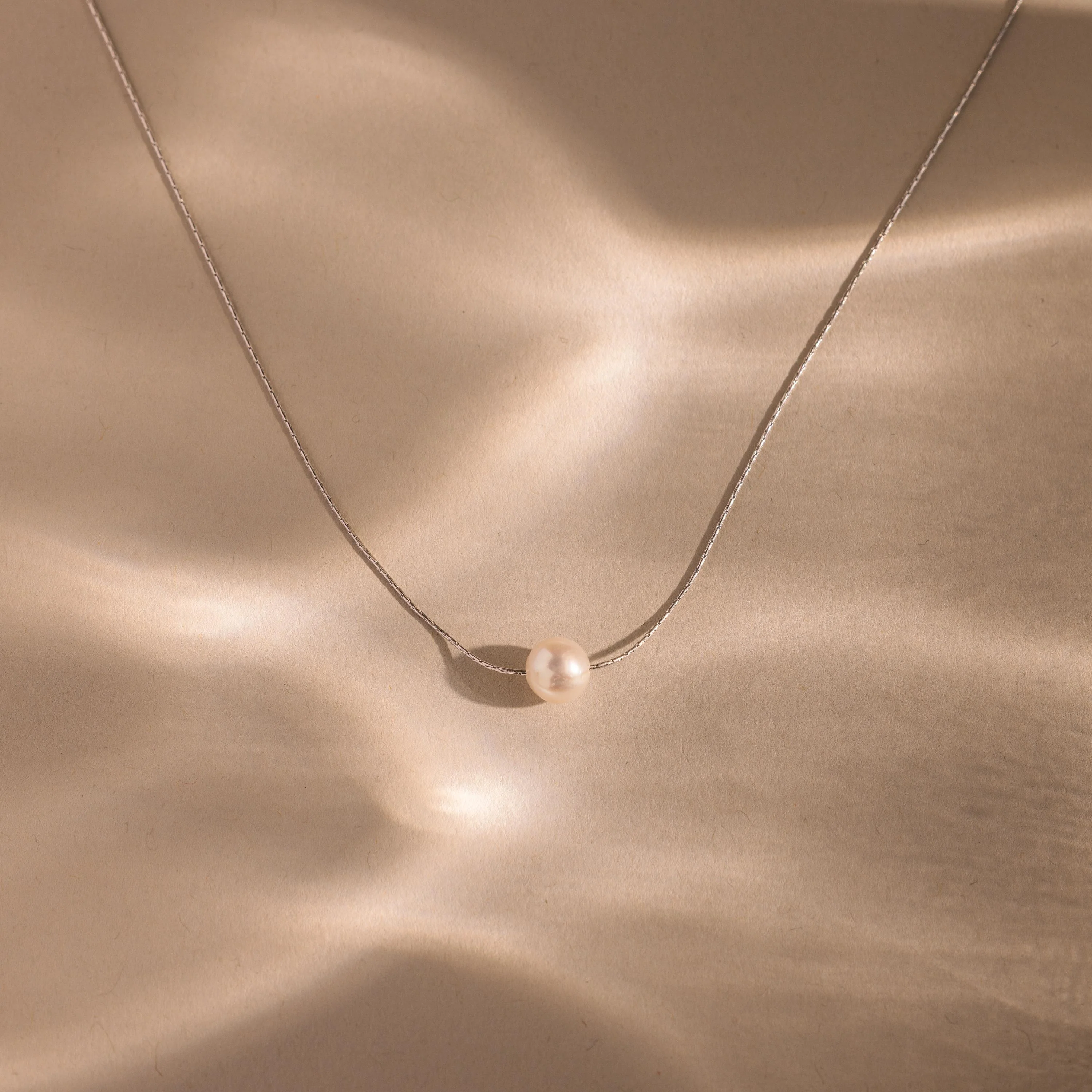 Pearl Dot Necklace - Image 5