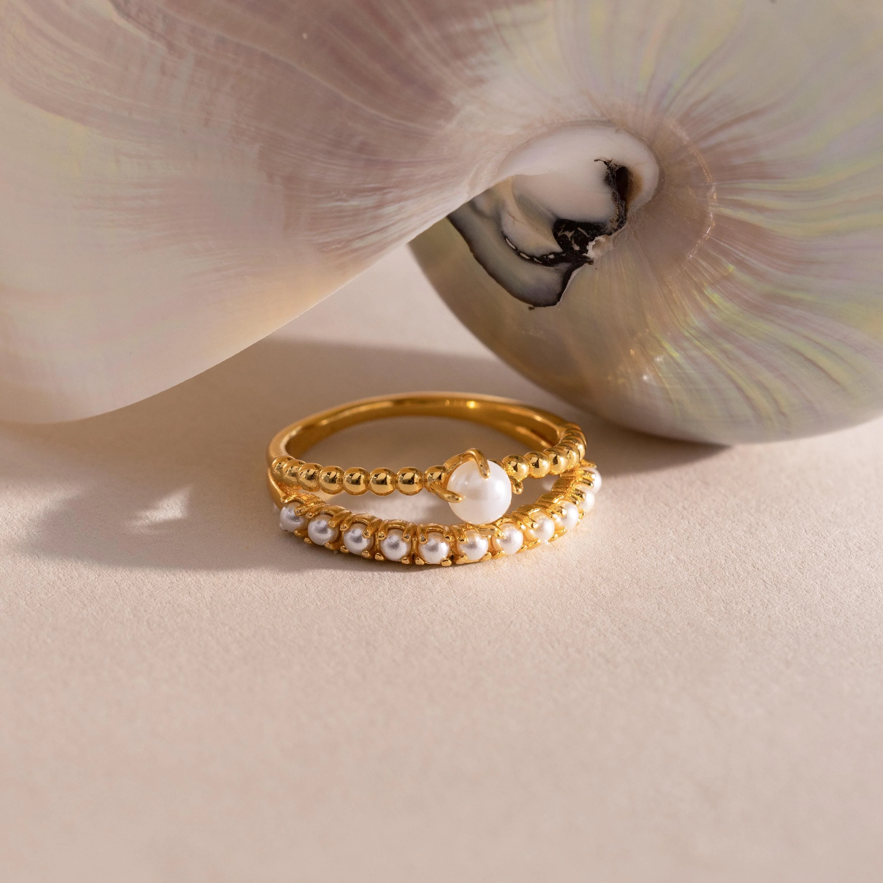 Pearl Duo Ring - Image 5