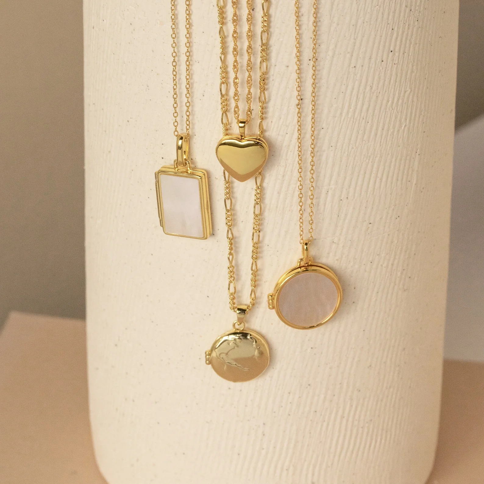 Pearl Locket Necklace - Image 10