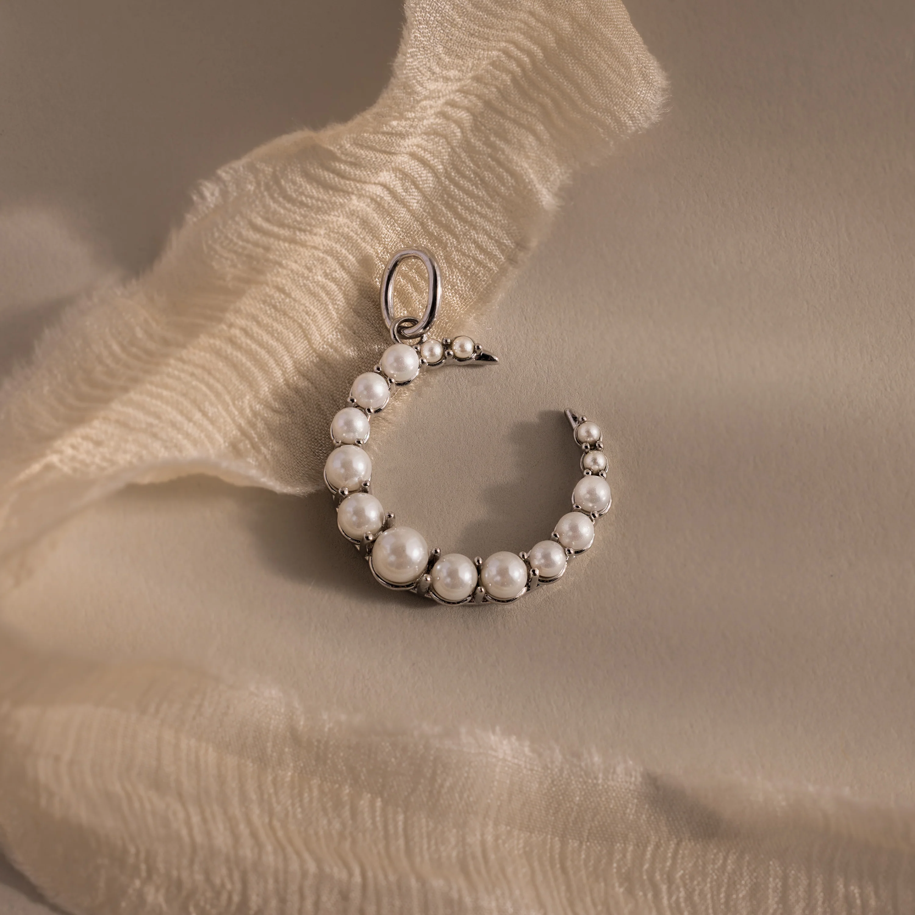 Pearl Moon Charm - Image 4