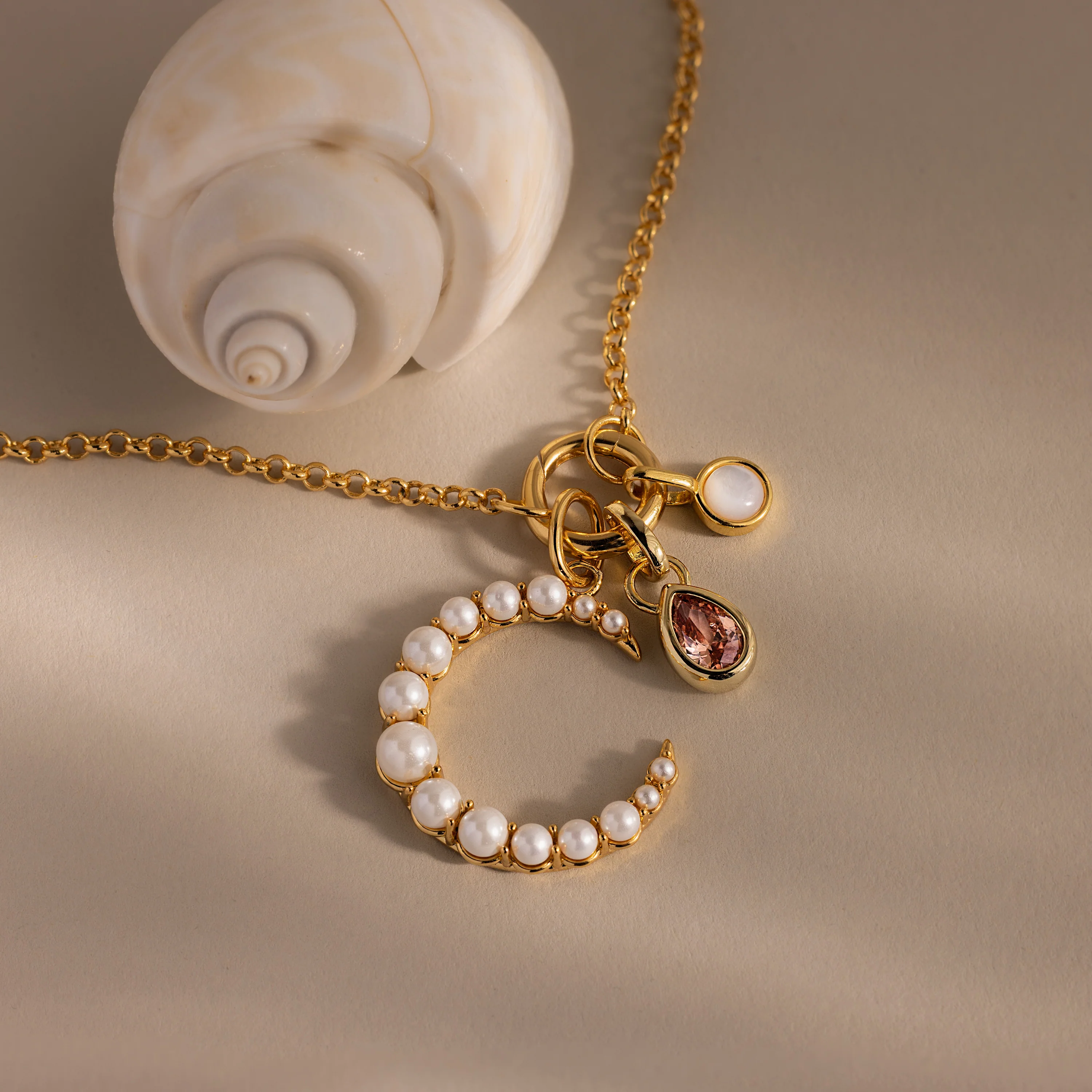 Pearl Moon Charm - Image 6