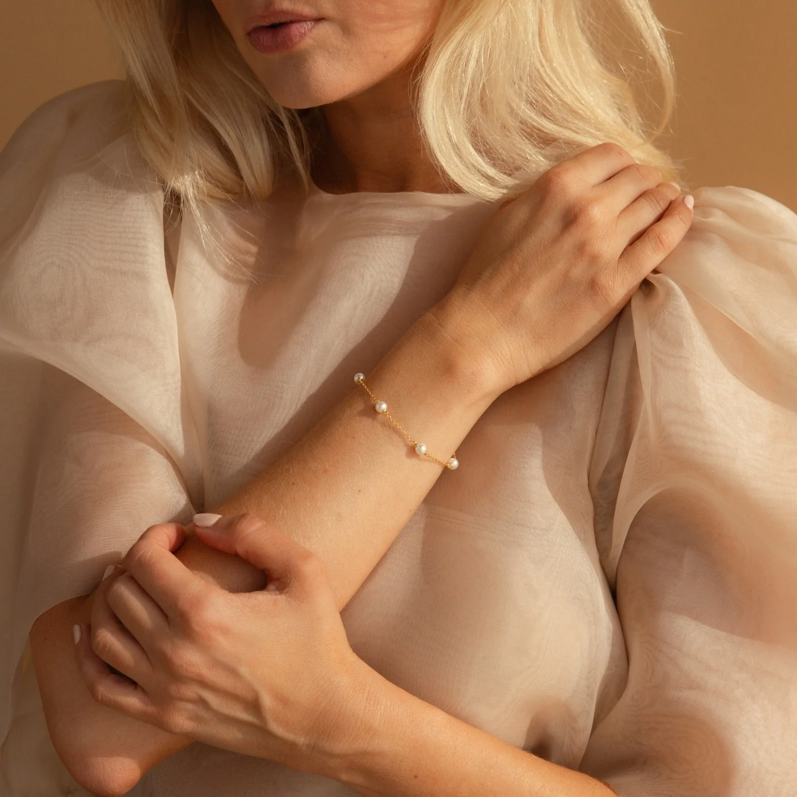Pearl Station Bracelet - Image 5