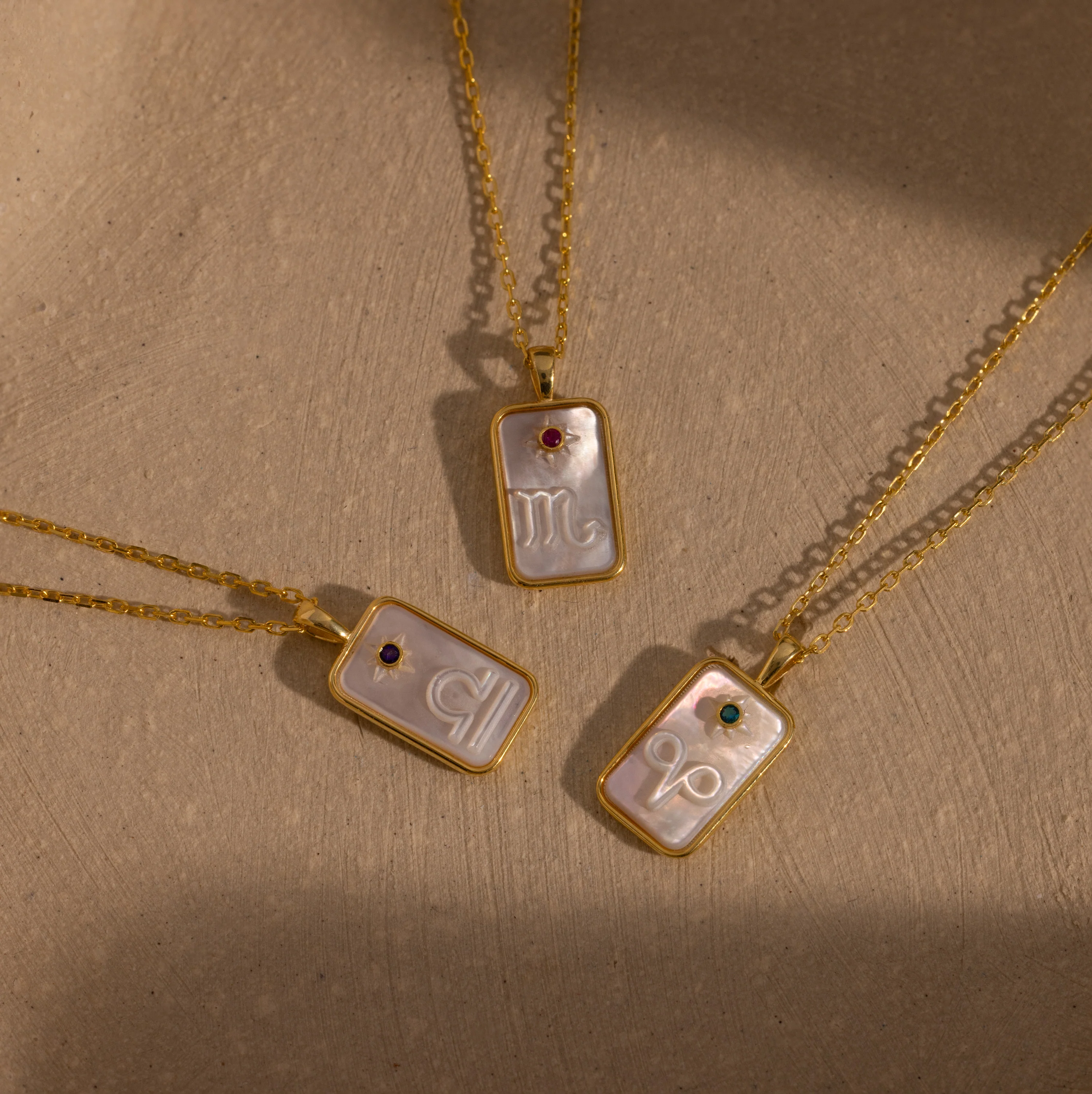 Pearl Zodiac Birthstone Necklace - Image 7