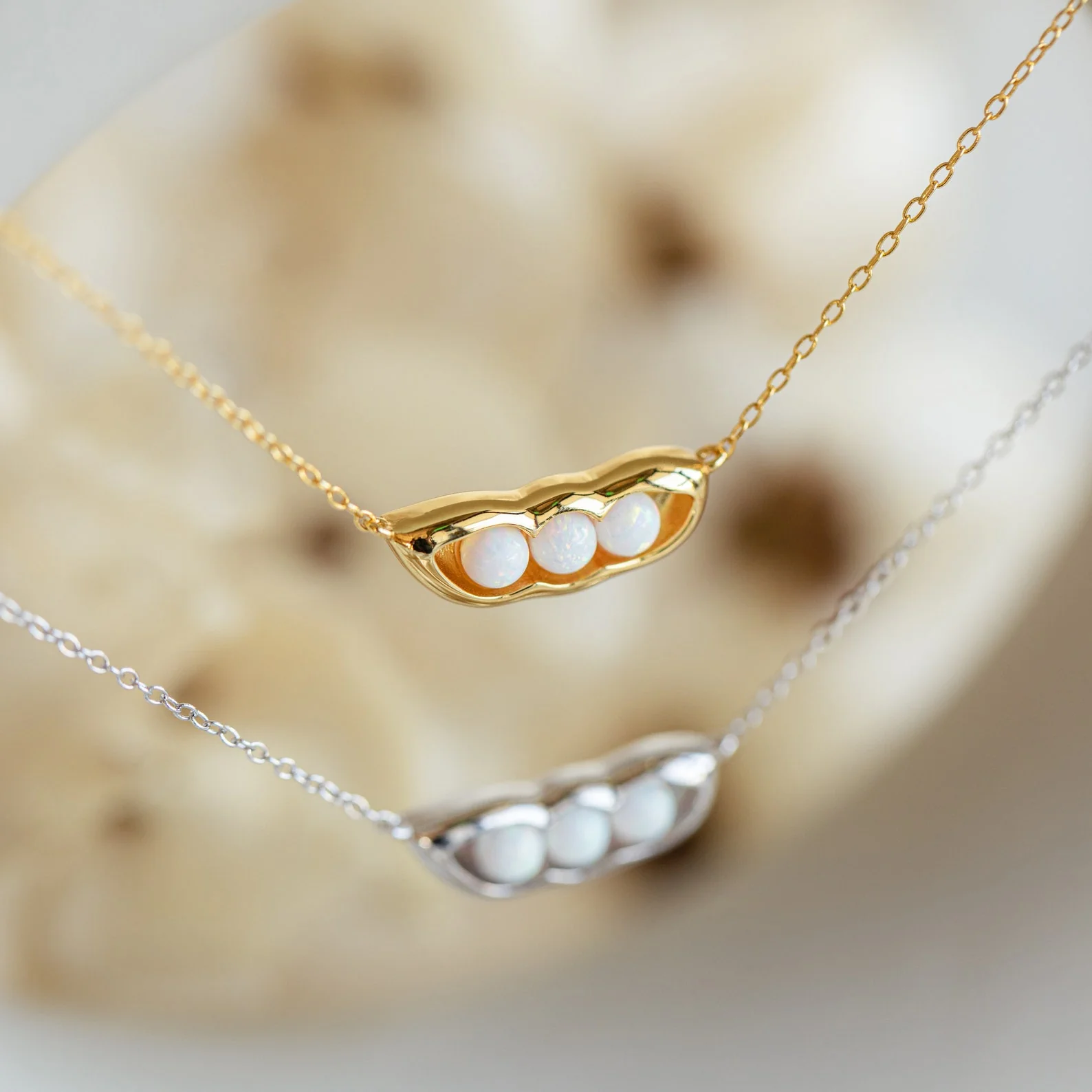 Peas in a Pod Necklace - Image 3