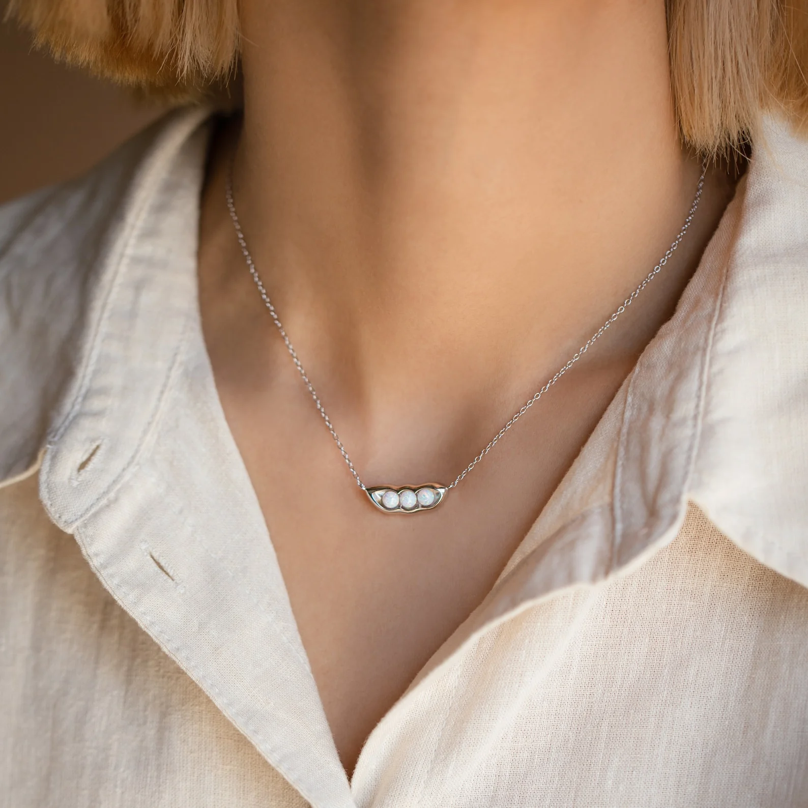 Peas in a Pod Necklace - Image 6