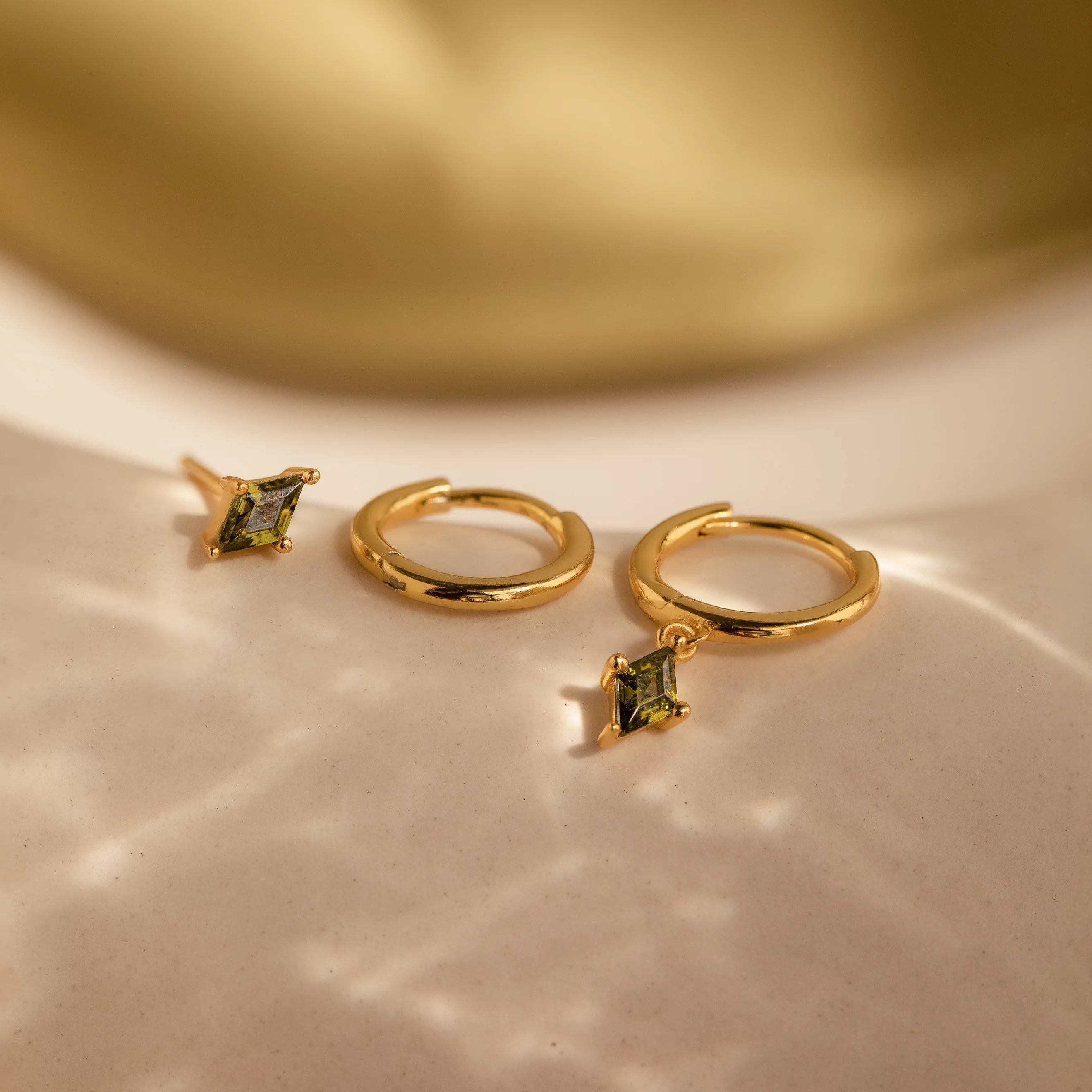 Peridot Earrings Set - Image 7