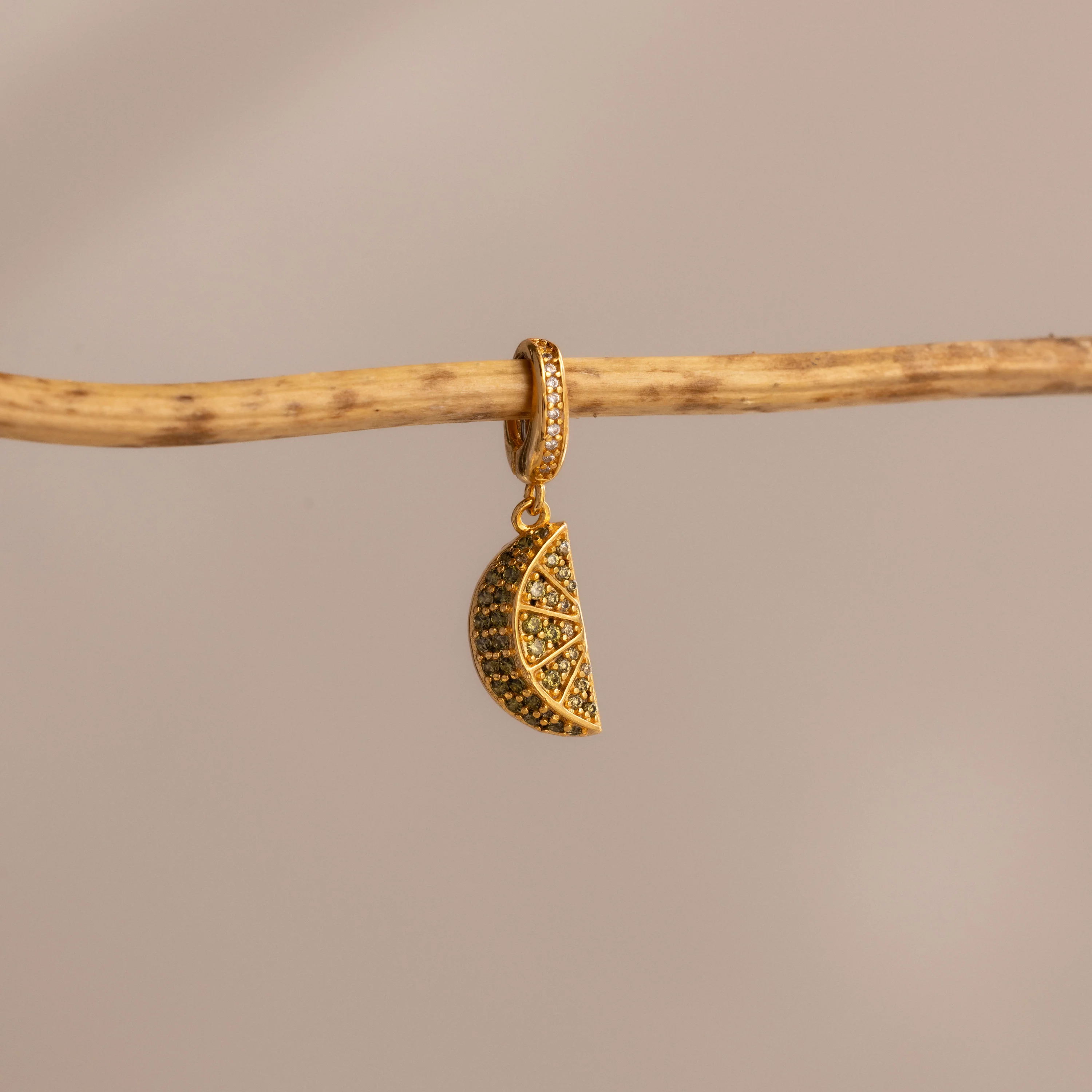 Peridot Lime Charm - Image 3