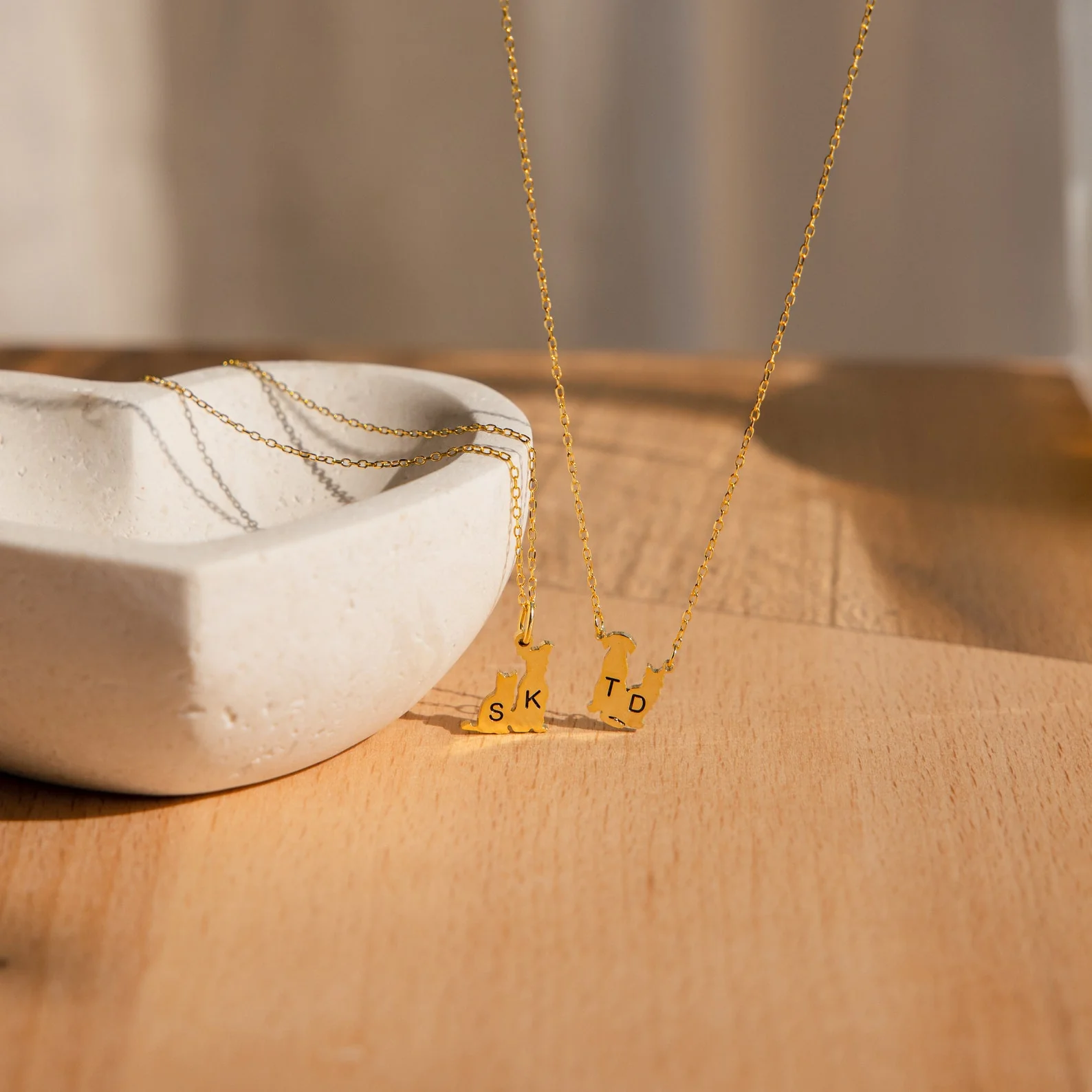 Pet Initial Necklace - Image 4