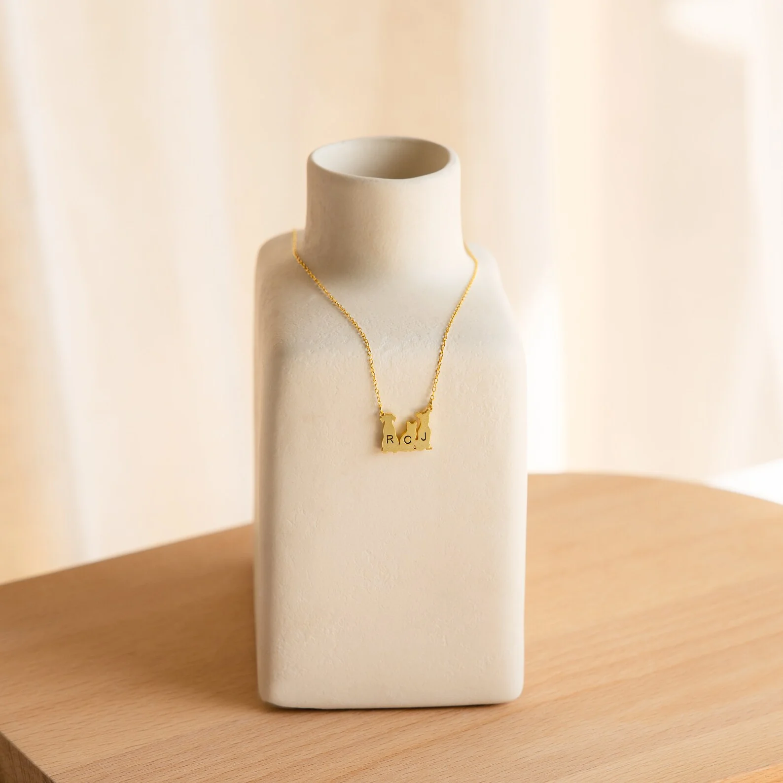 Pet Initial Necklace - Image 7