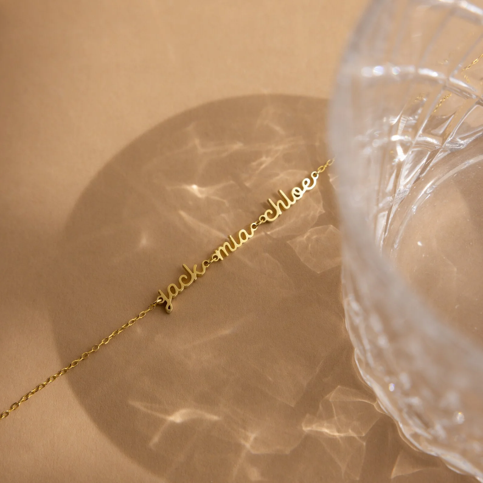 Petite Tiny Multiple Name Bracelet - Image 2