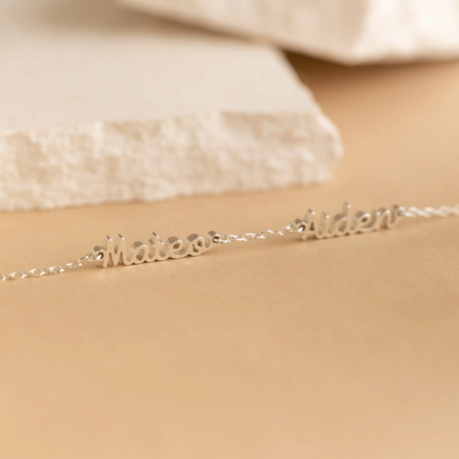 Petite Tiny Multiple Name Bracelet - Image 4