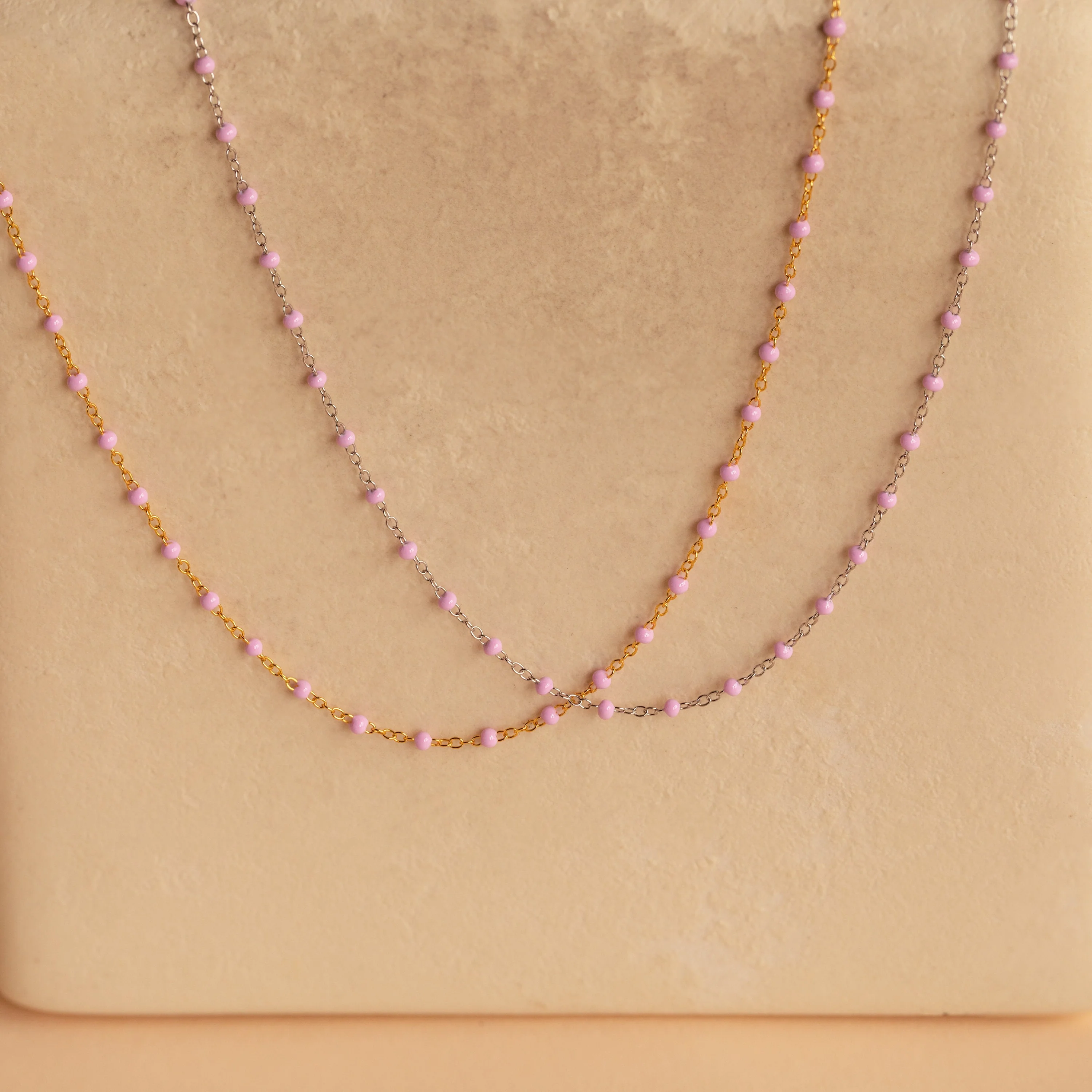 Pink Station Necklace - Image 5