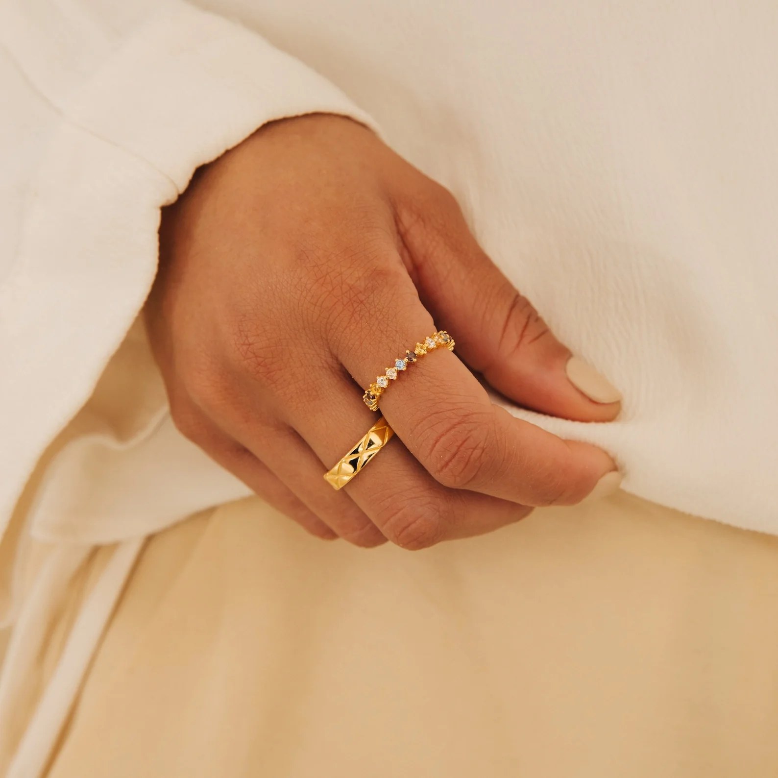 Rainbow Crystal Ring - Image 6