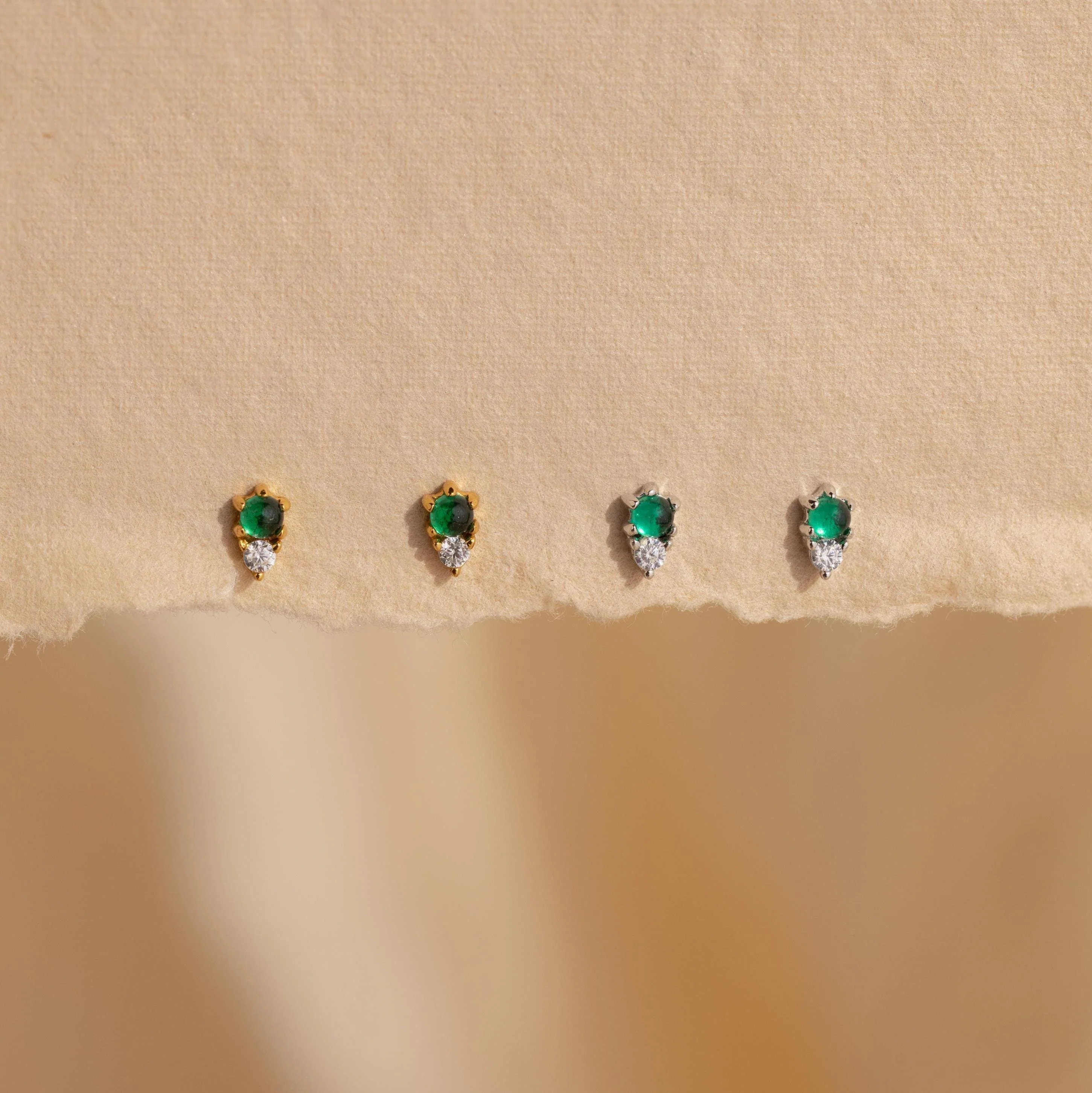 Raindrop Jade Studs - Image 3