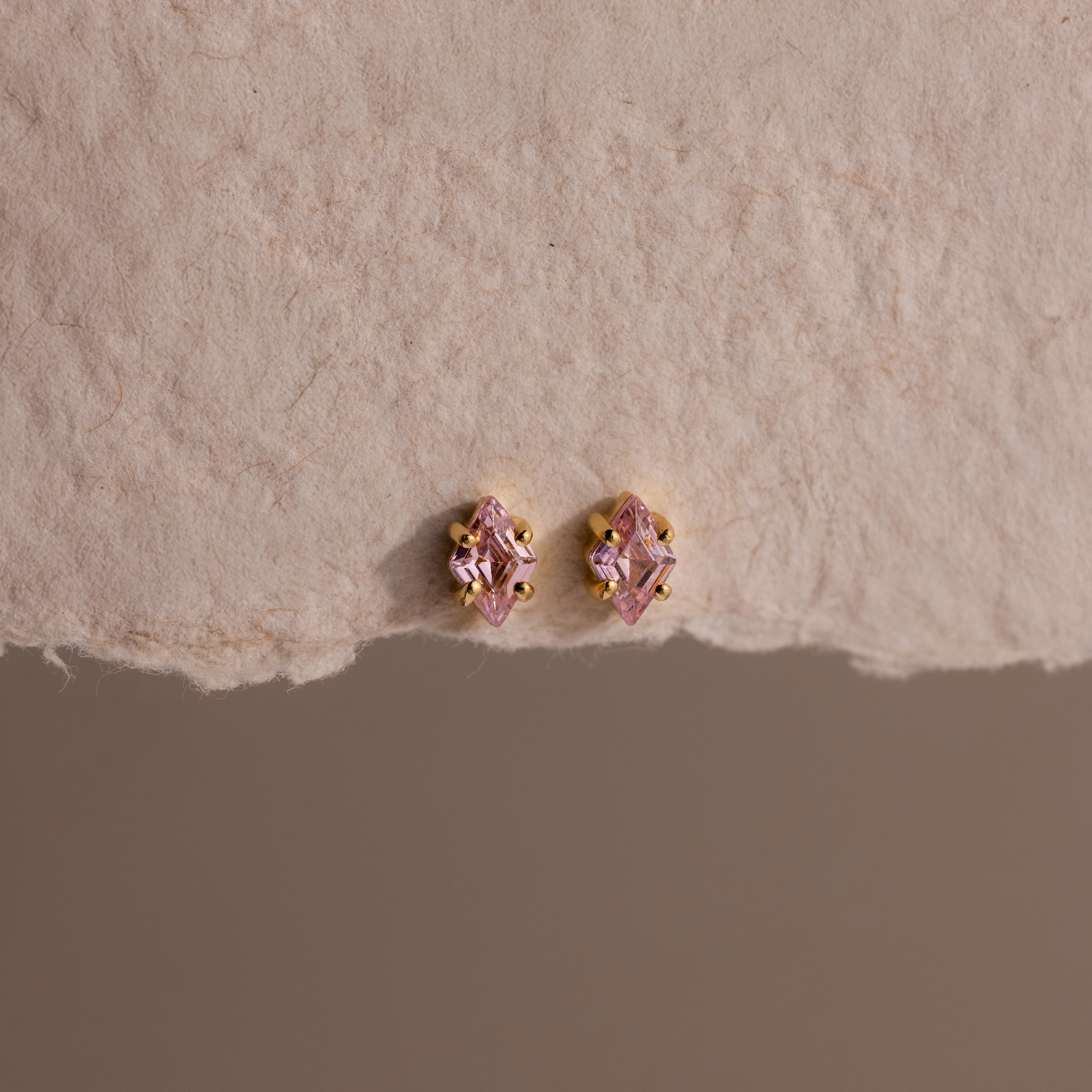 Rhombus Birthstone Flatback Studs - Image 9