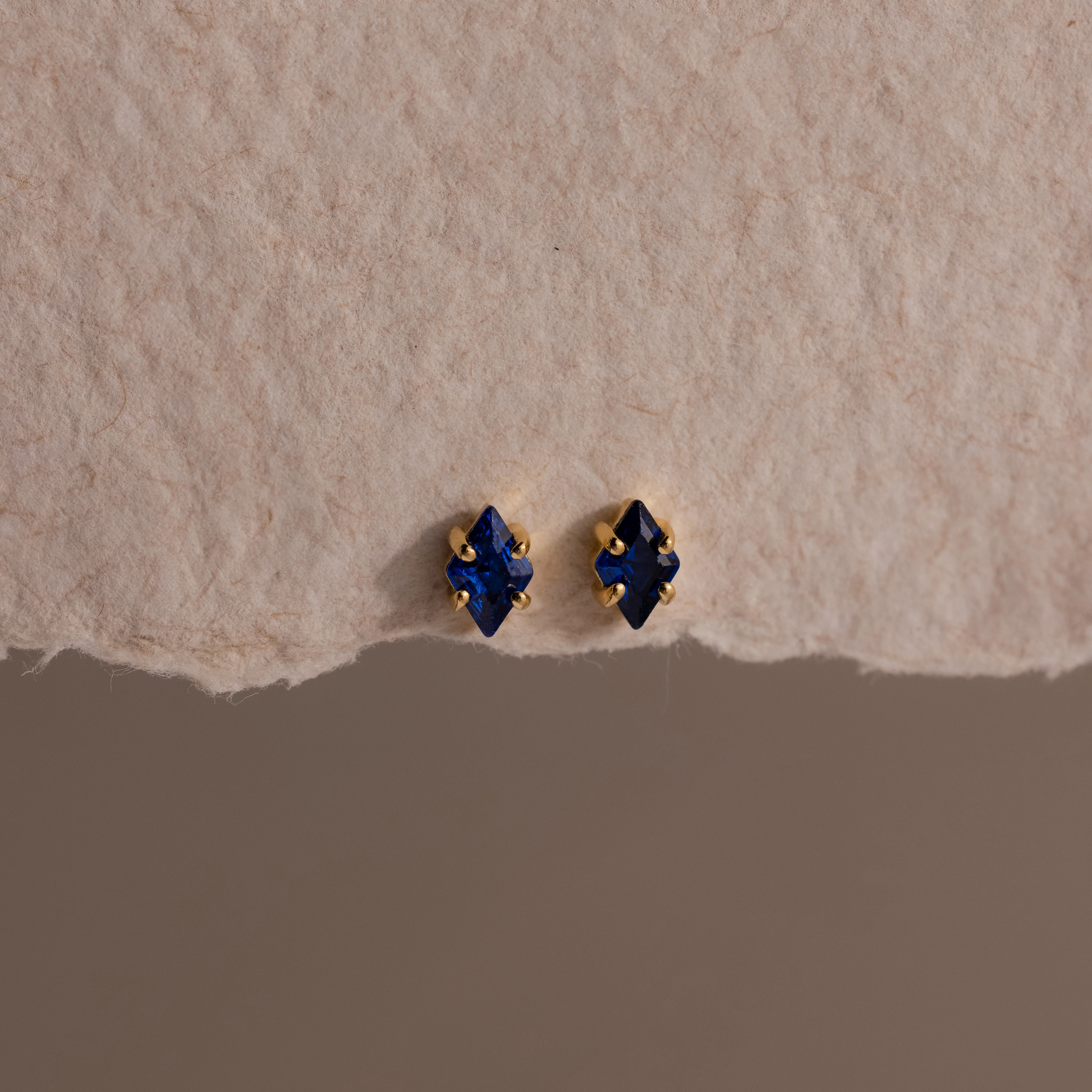 Rhombus Birthstone Flatback Studs - Image 13