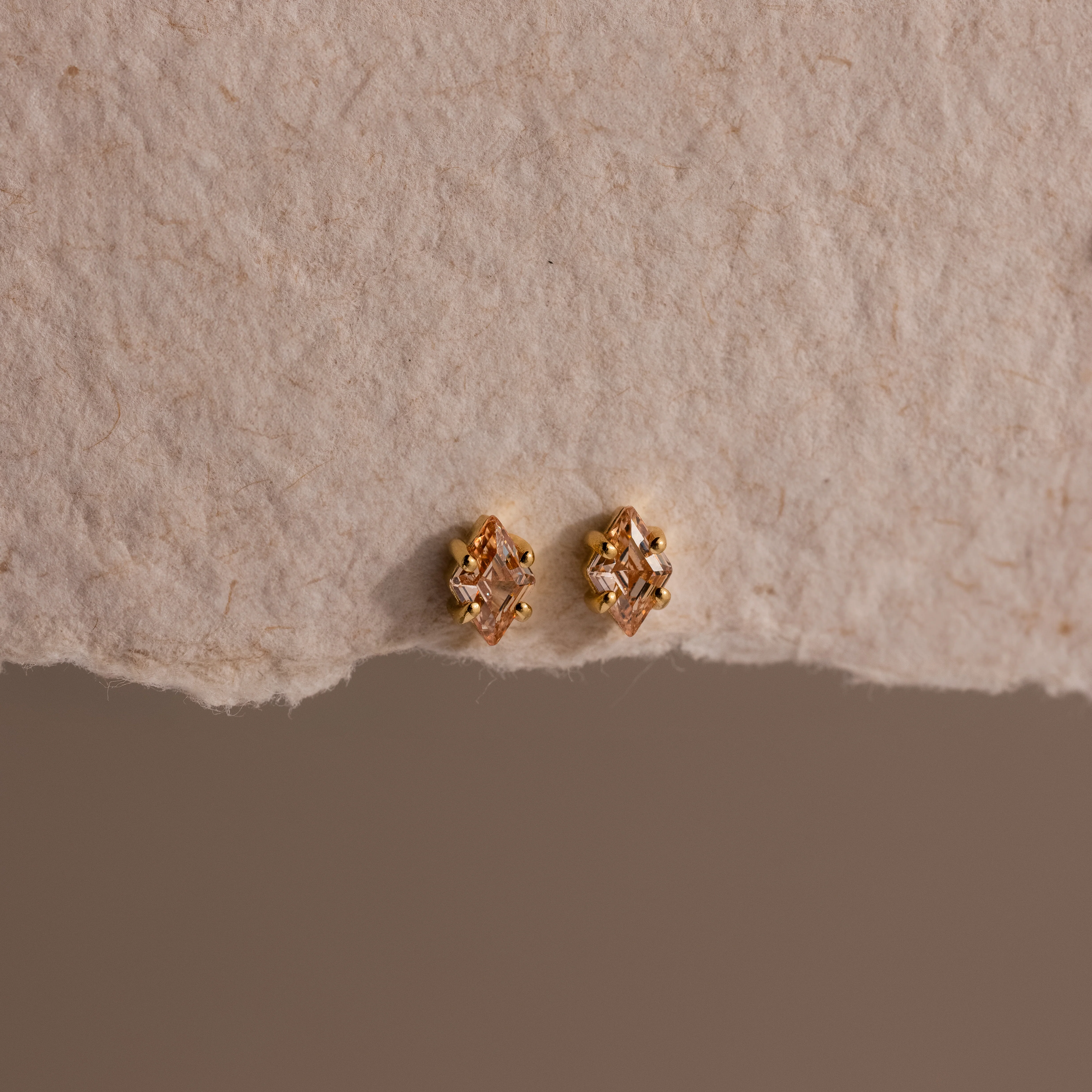 Rhombus Birthstone Flatback Studs - Image 12