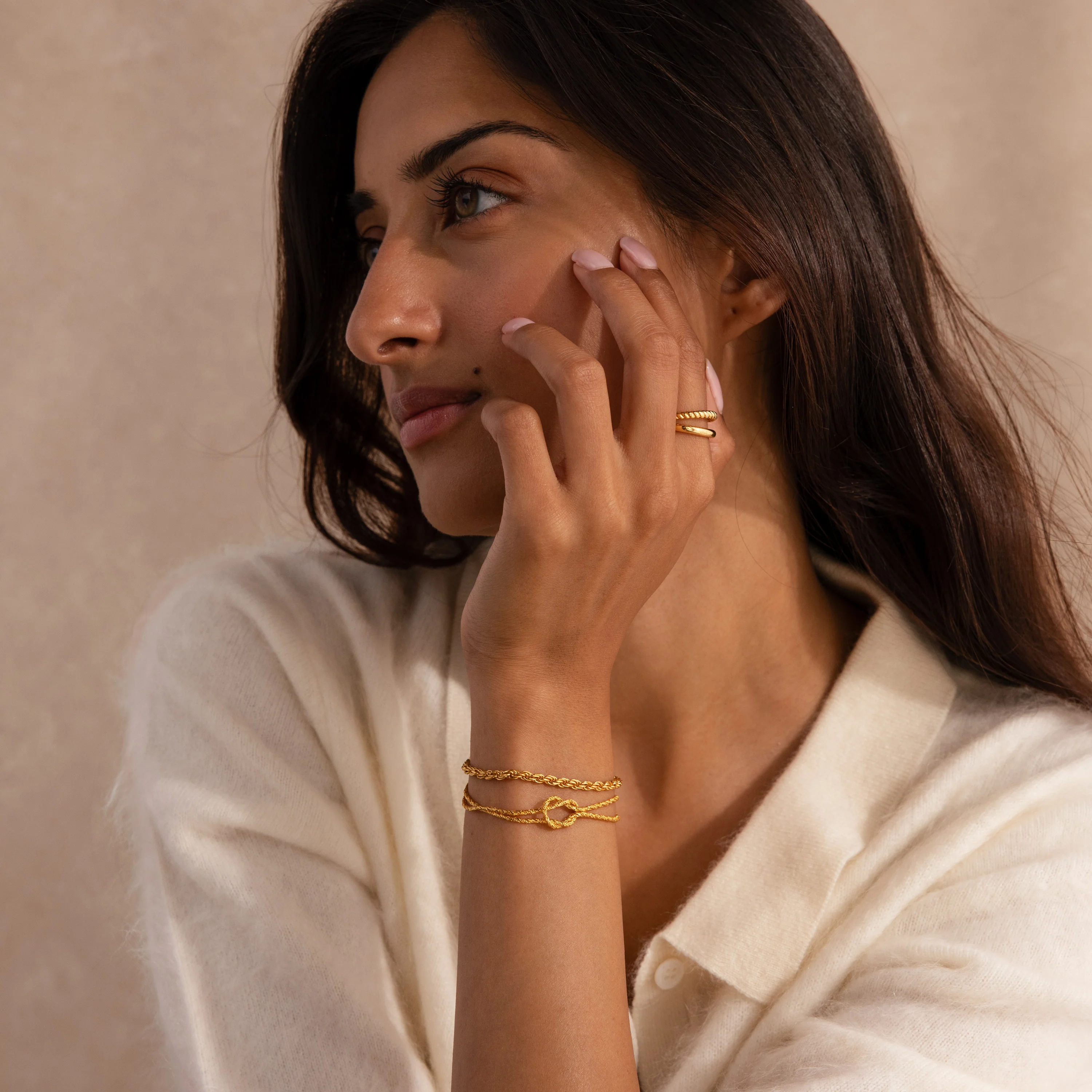 Rope Knot Chain Bracelet - Image 7