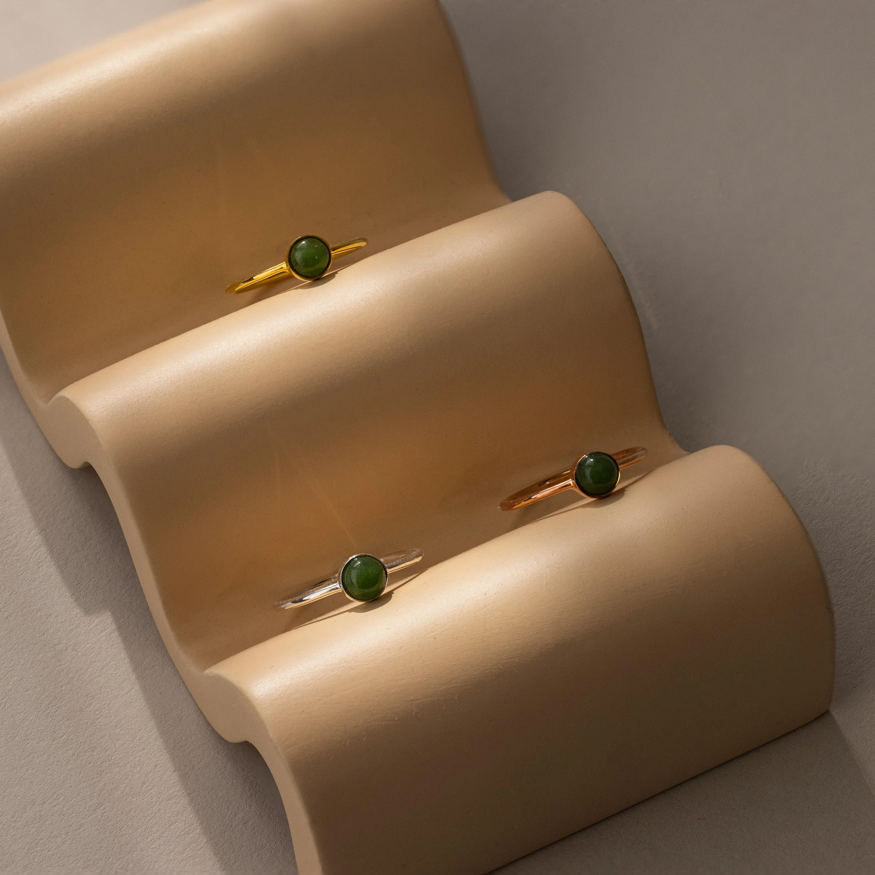 Round Jade Ring - Image 3