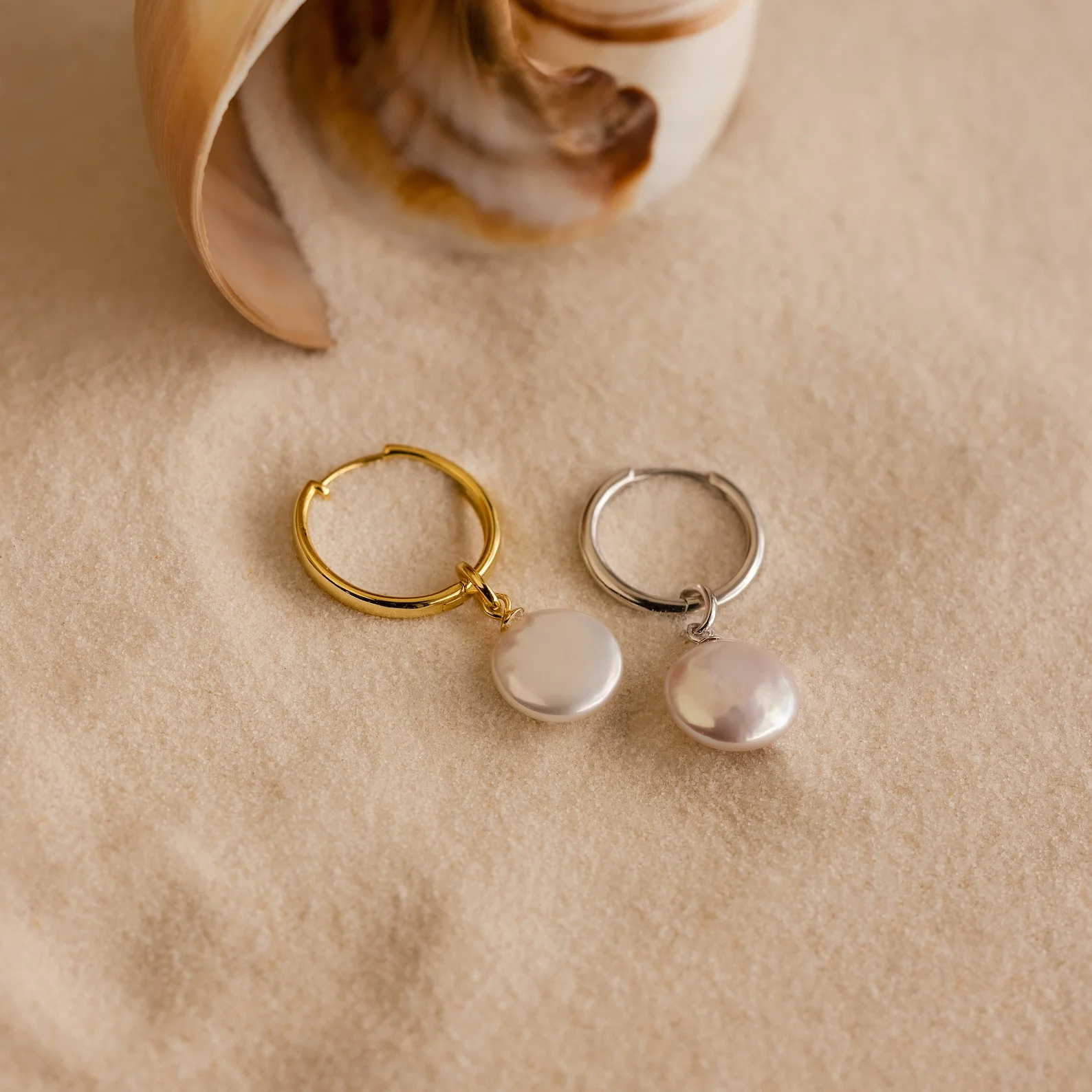 Round Pearl Charm - Image 3