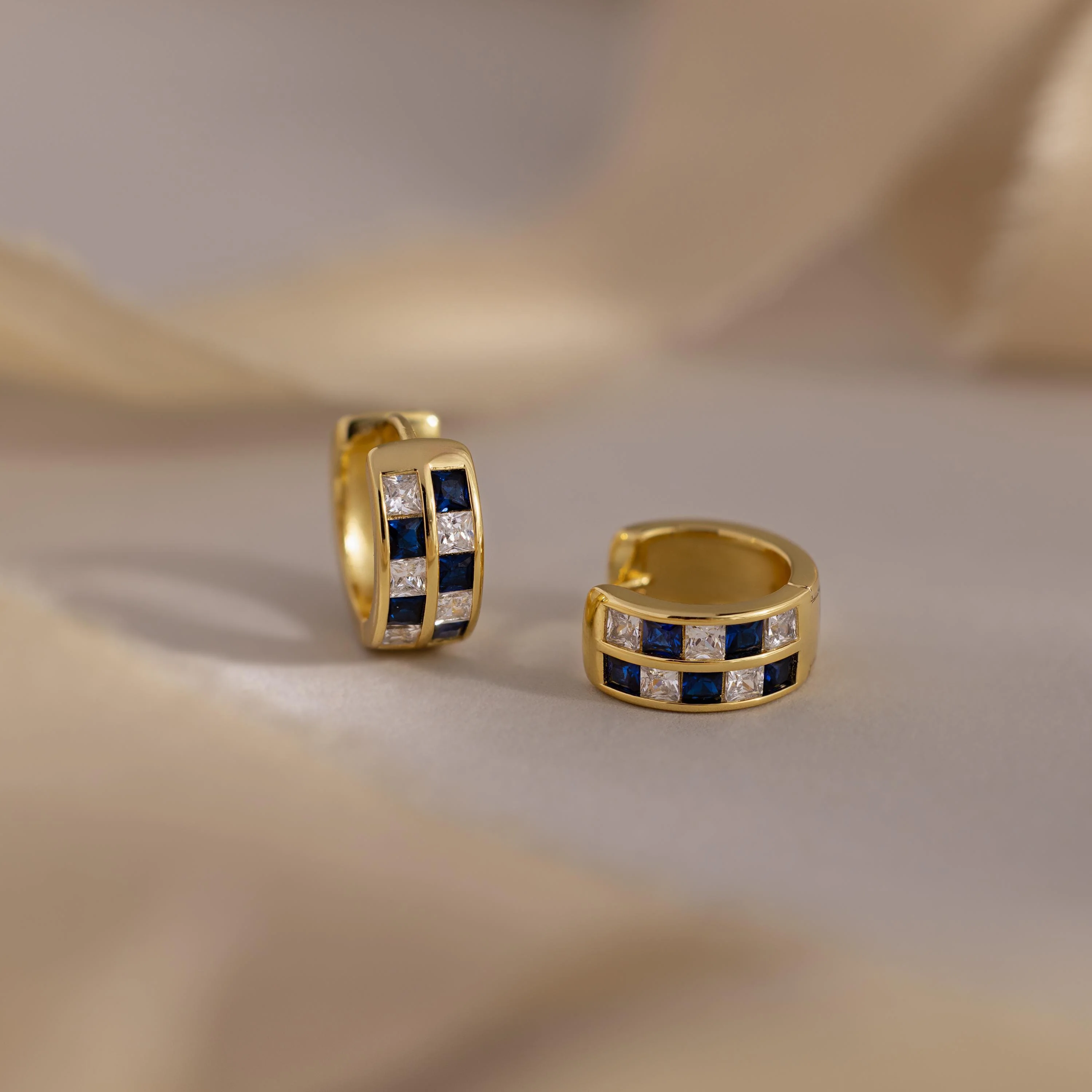 Royal Blue Checkered Huggies