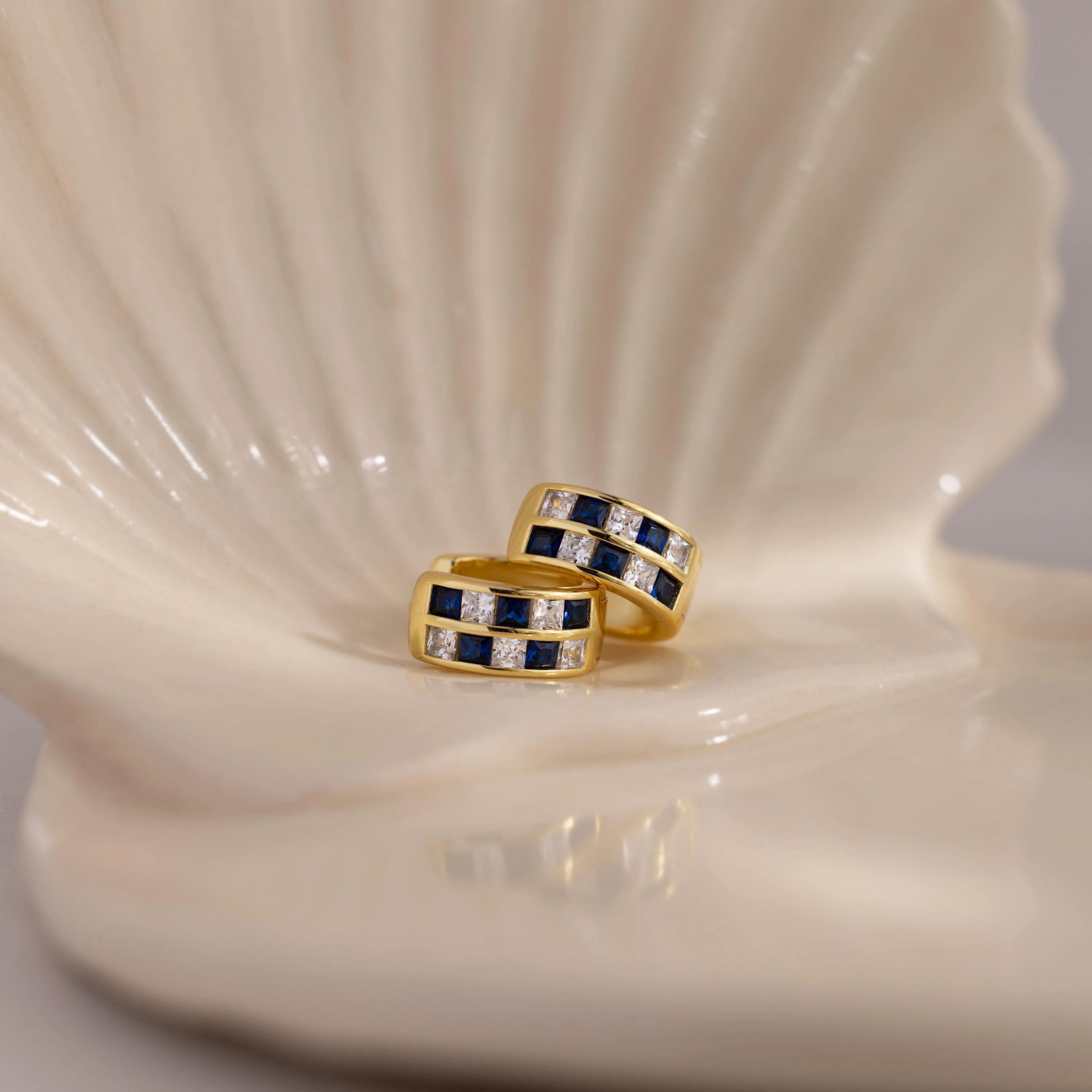 Royal Blue Checkered Huggies - Image 7