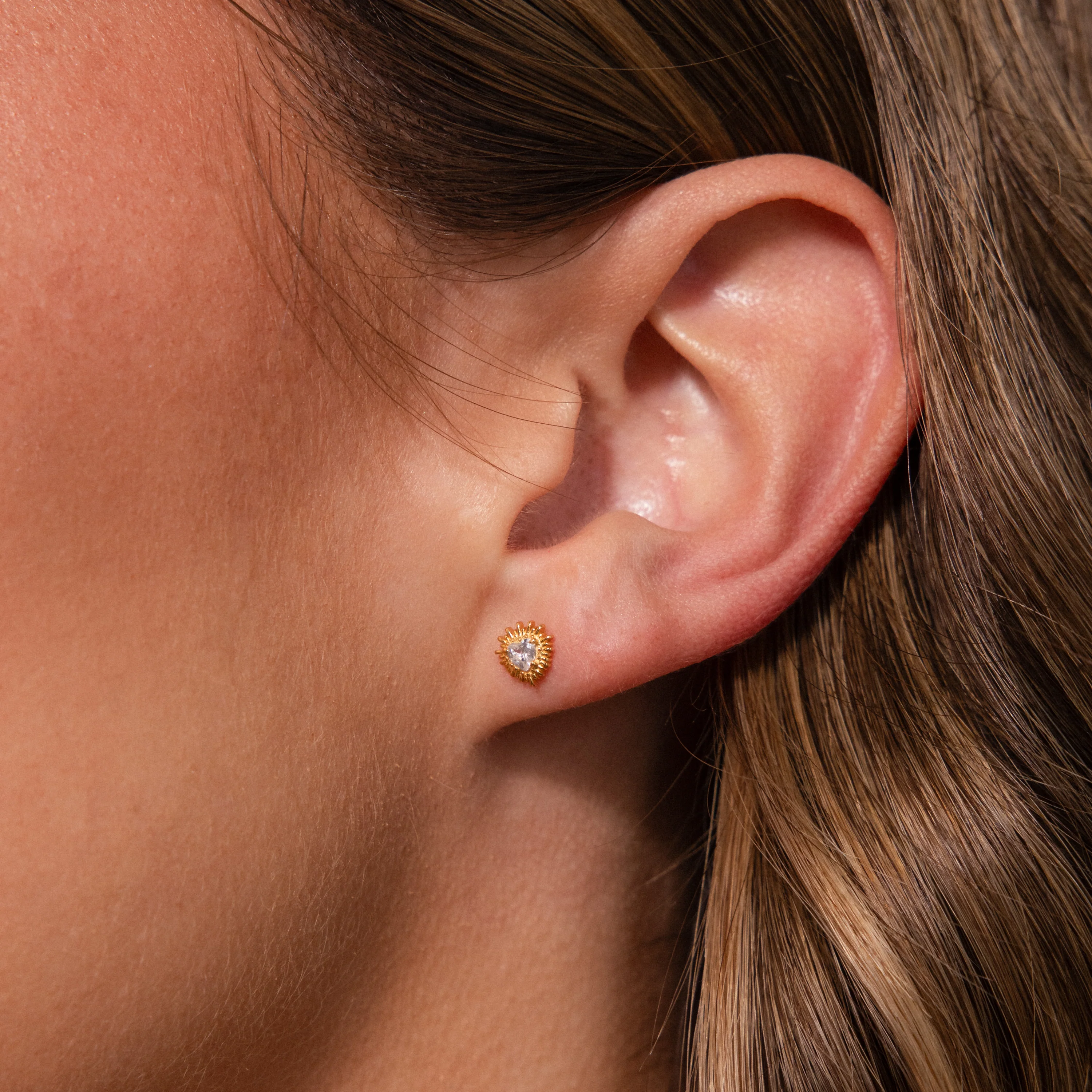 Sacred Heart Flatback Studs - Image 2
