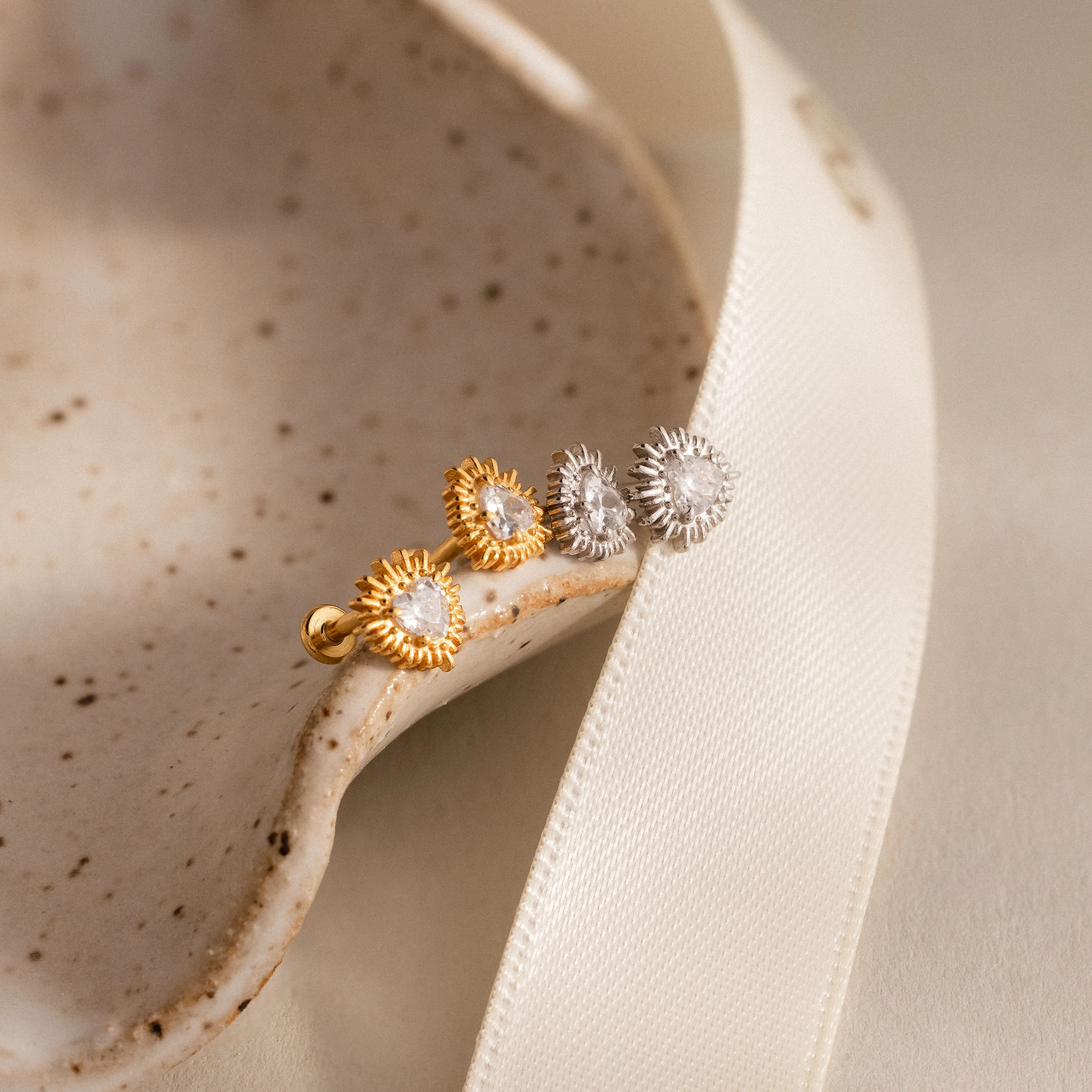 Sacred Heart Flatback Studs - Image 5