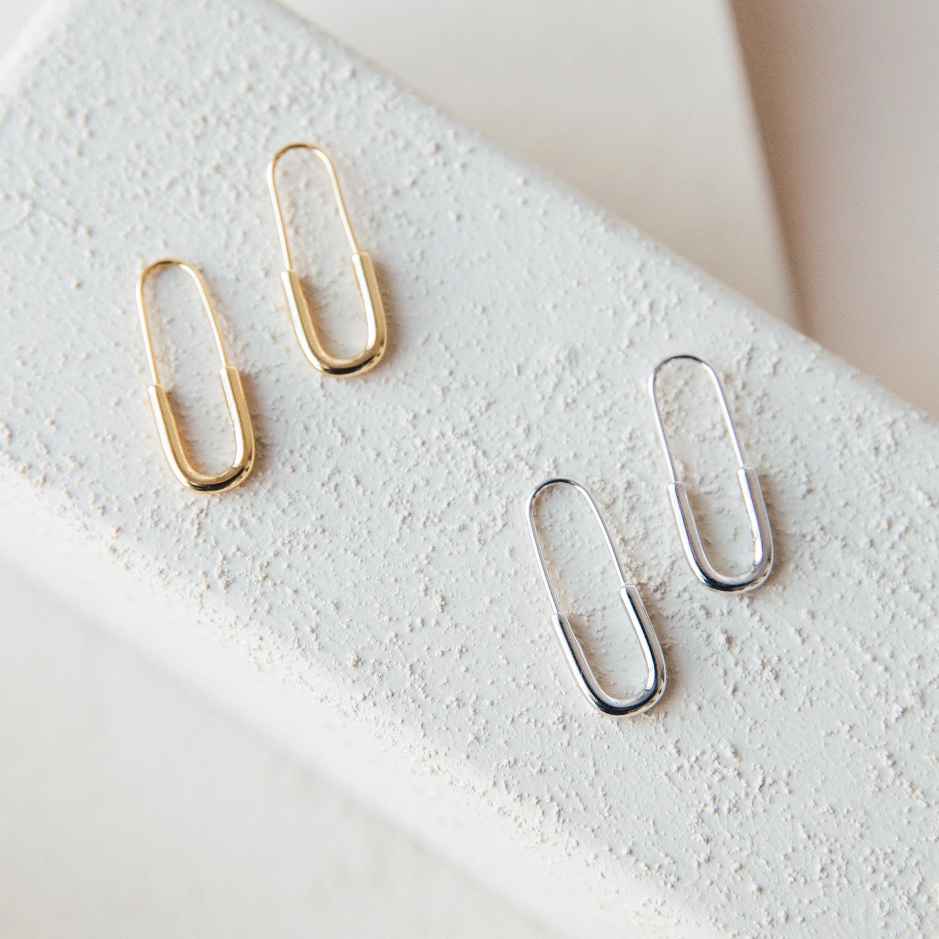 Safety Pin Earrings Set - Image 6