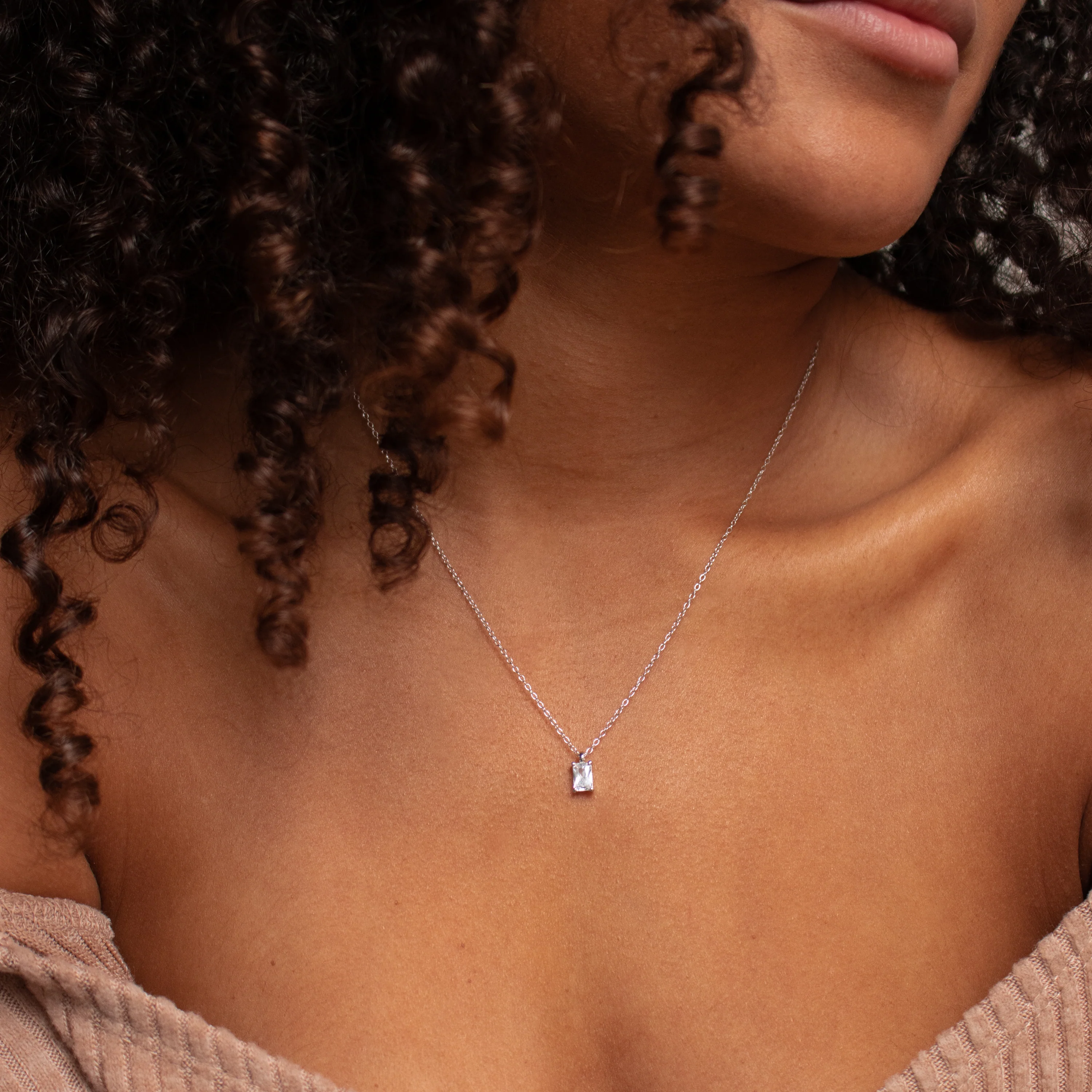 Sage Diamond Necklace - Image 6
