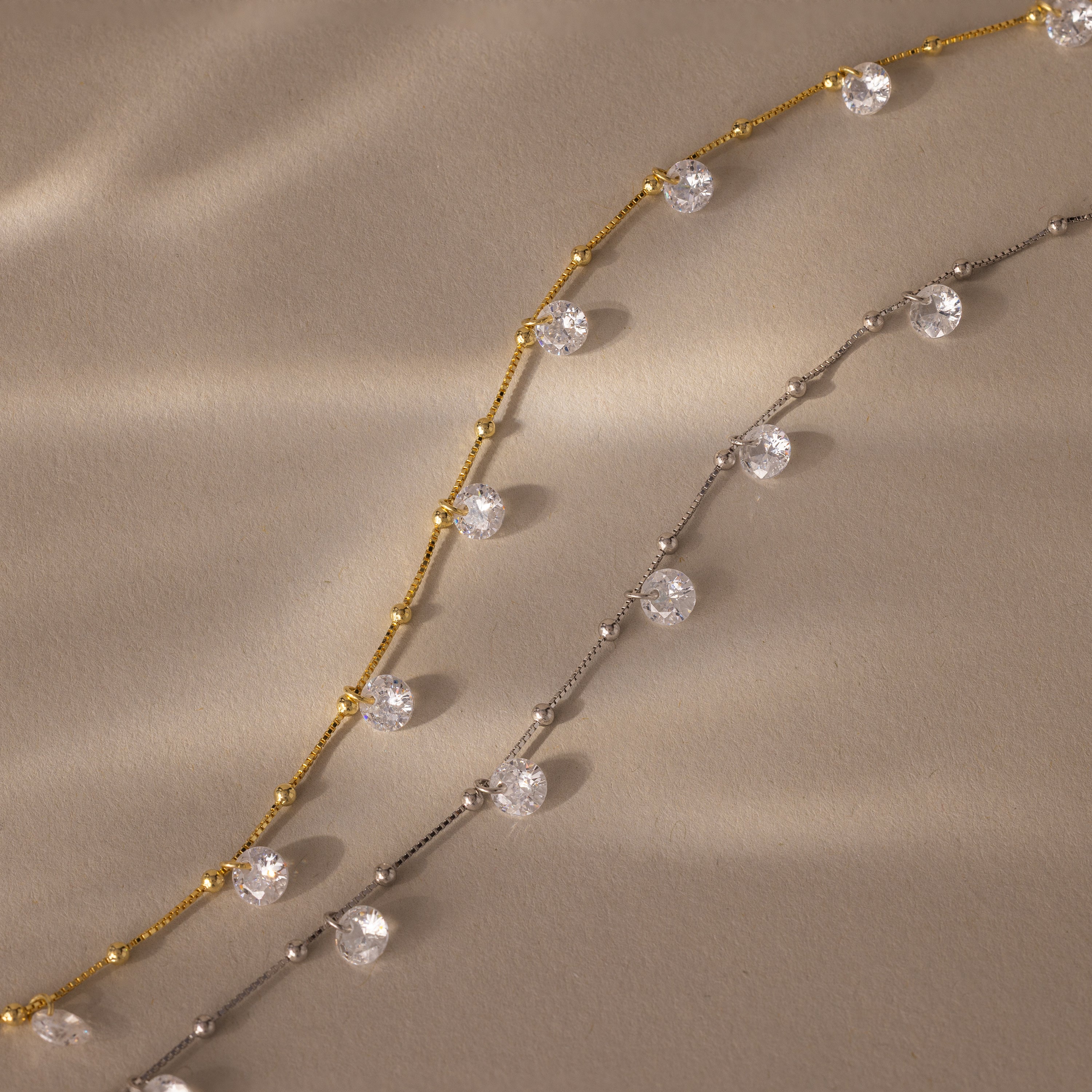 Satellite Diamond Necklace - Image 4