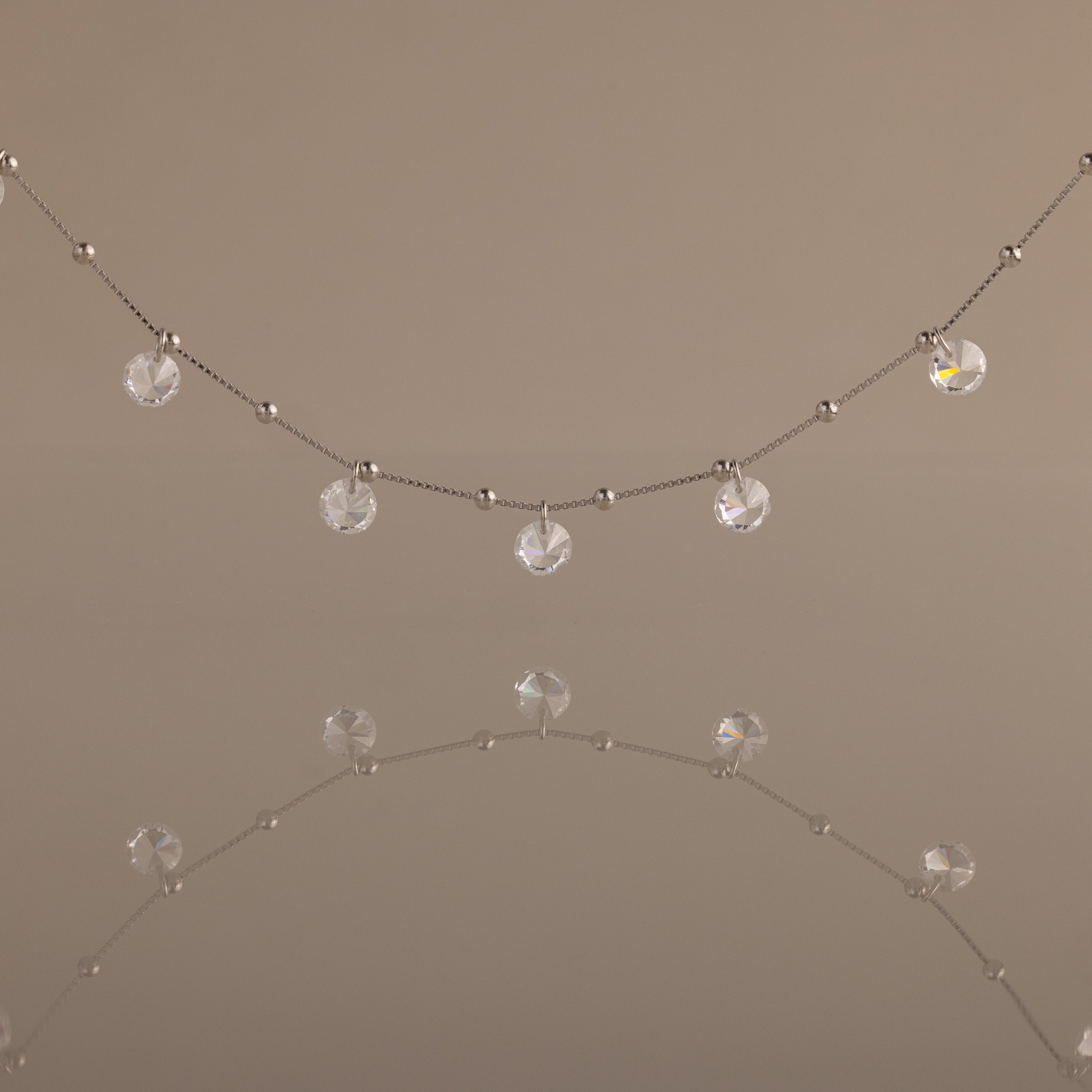 Satellite Diamond Necklace - Image 6