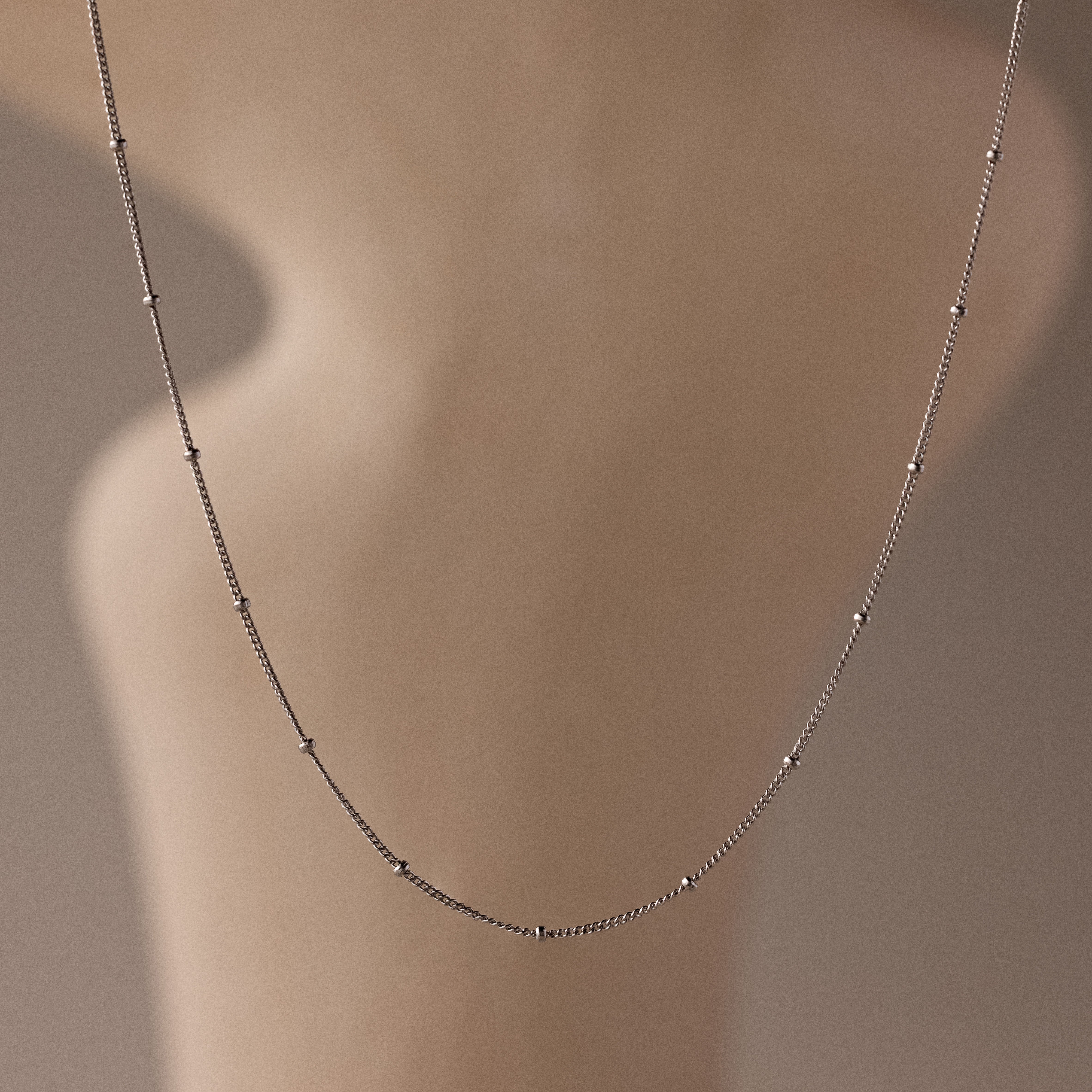 Satellite Necklace in Silver - Image 3