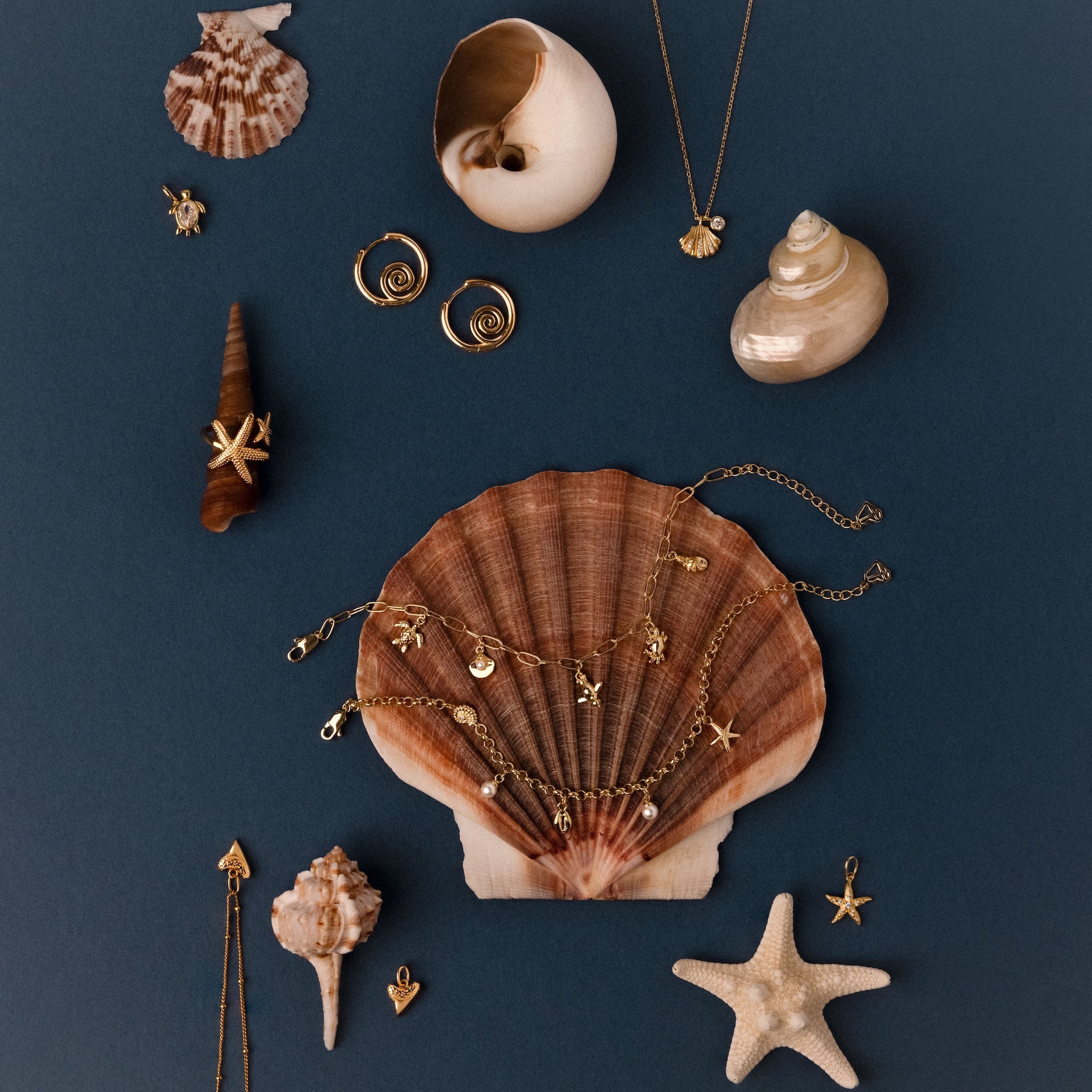 Seaside Pearl Charm Bracelet - Image 7