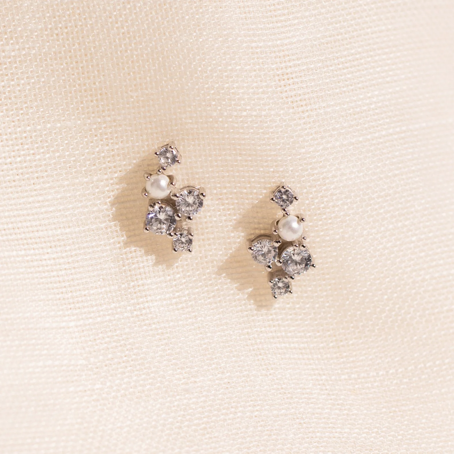 Seine Diamond Studs - Image 3