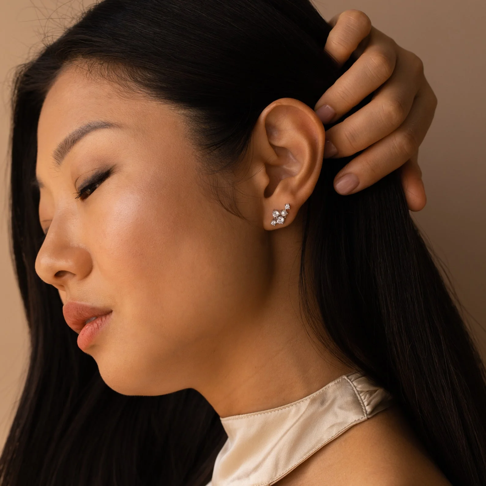 Seine Diamond Studs - Image 4