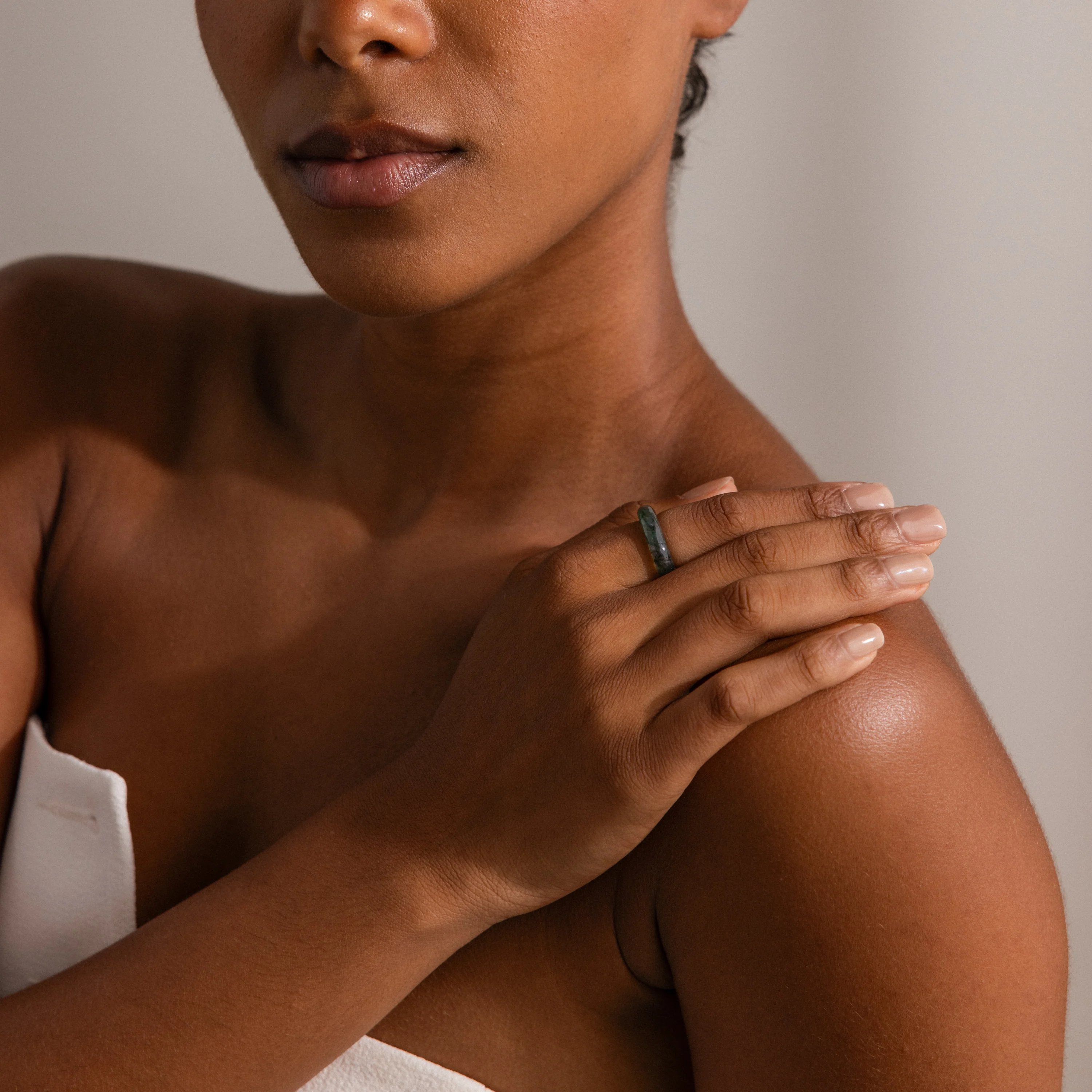 Skinny Agate Ring - Image 8