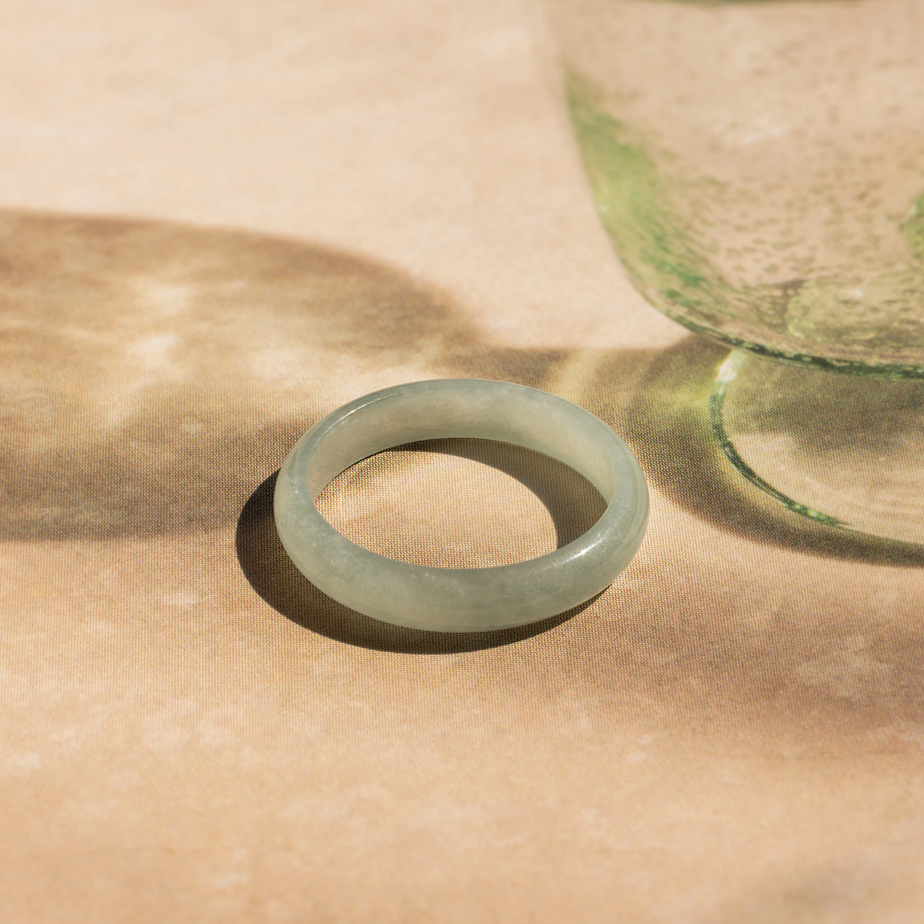 Skinny Gemstone Band Ring - Image 6