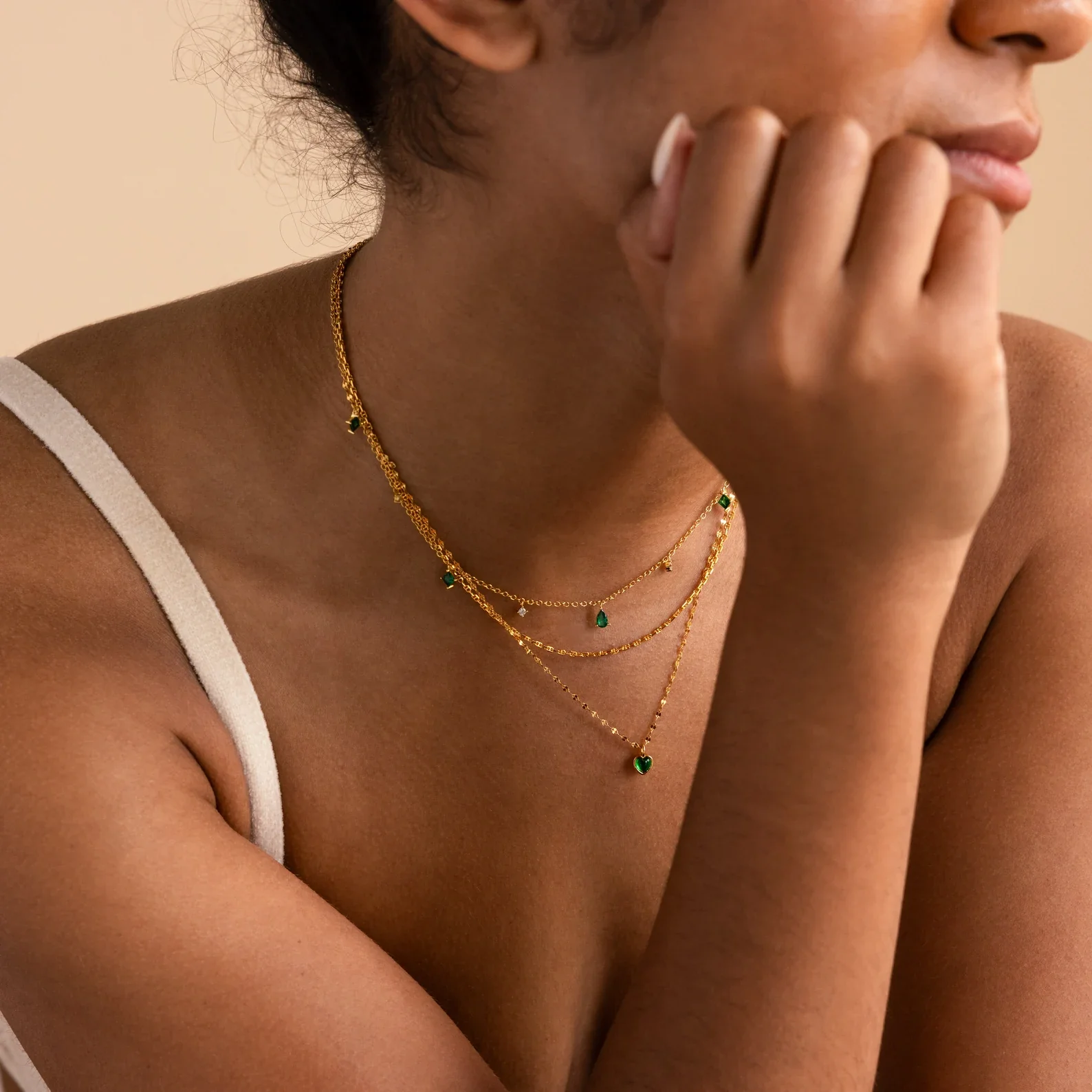 Skinny Mariner Chain Necklace - Image 8