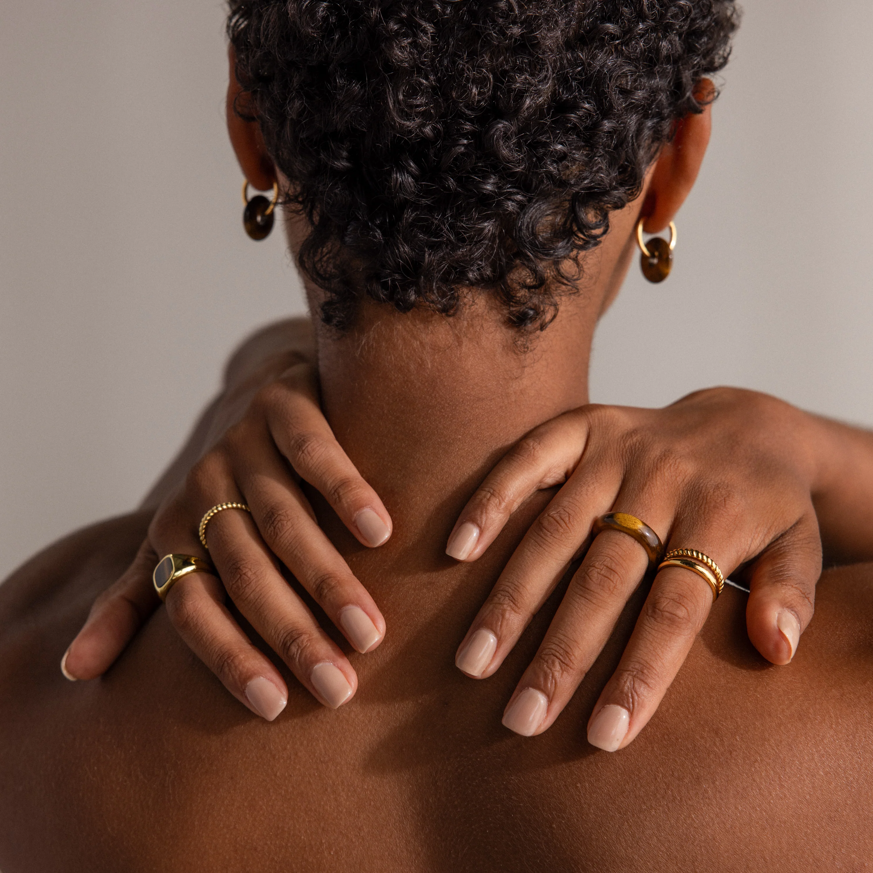 Skinny Tiger's Eye Ring - Image 8
