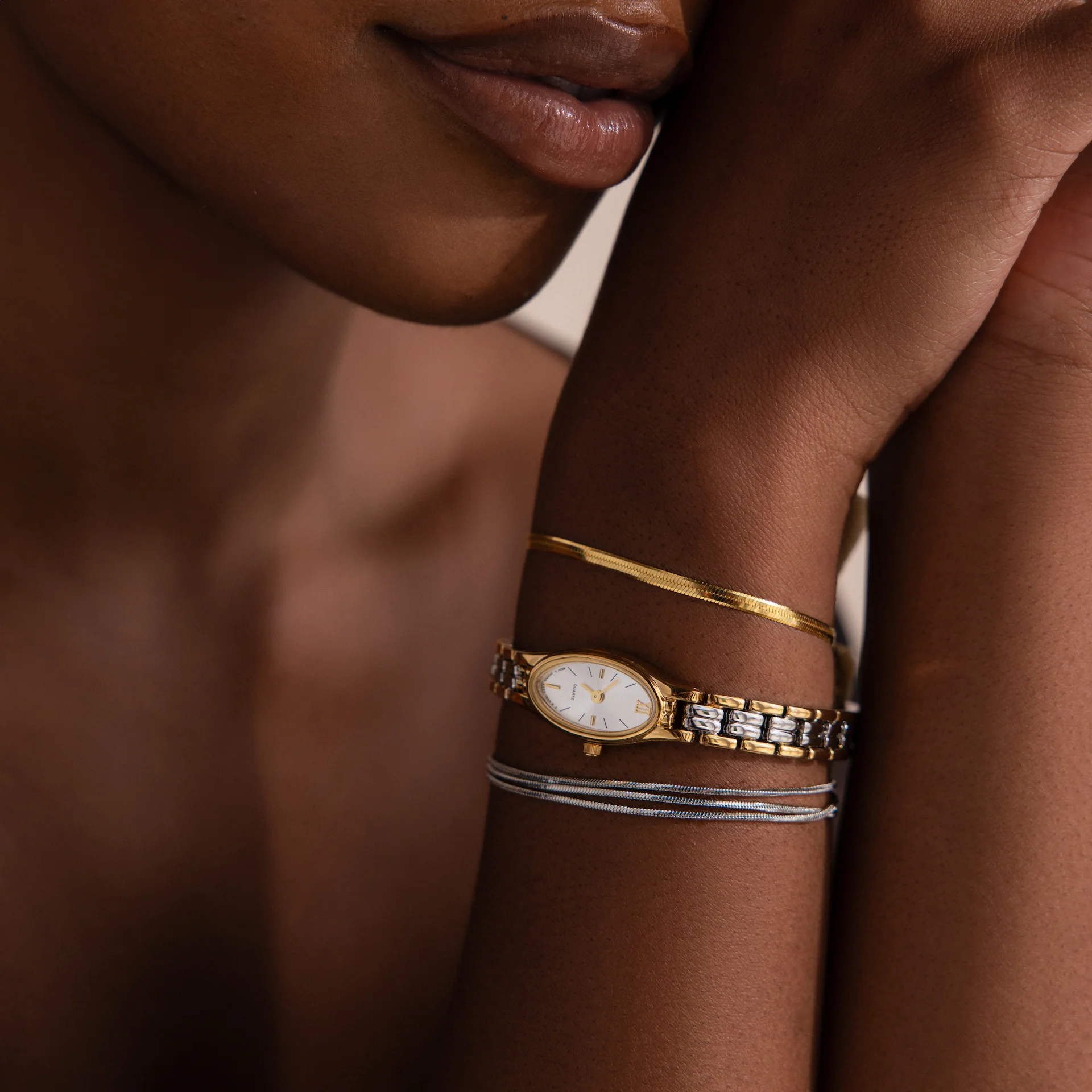Slim Oval Timepiece - Image 7