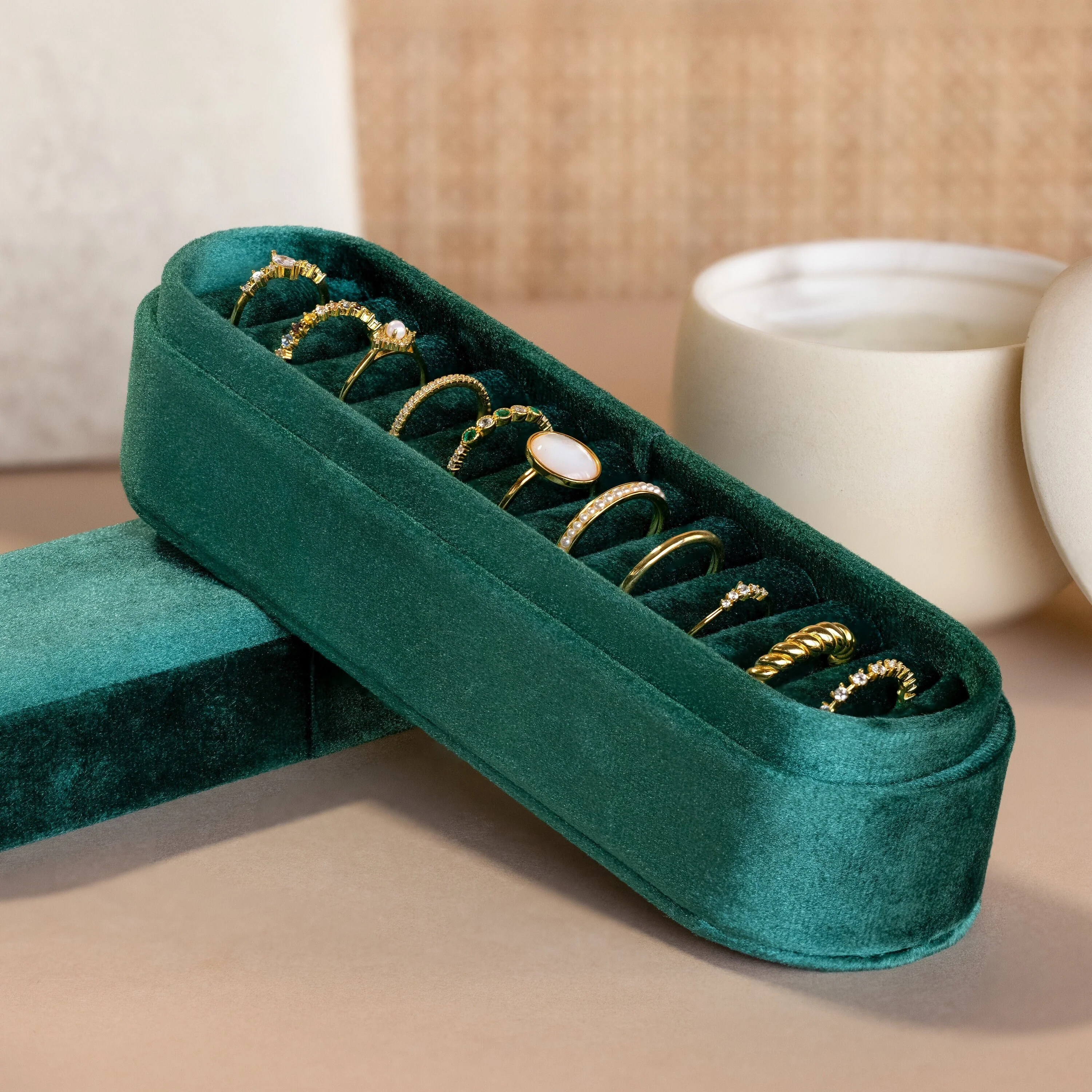 Slim Velvet Ring Box - Image 8