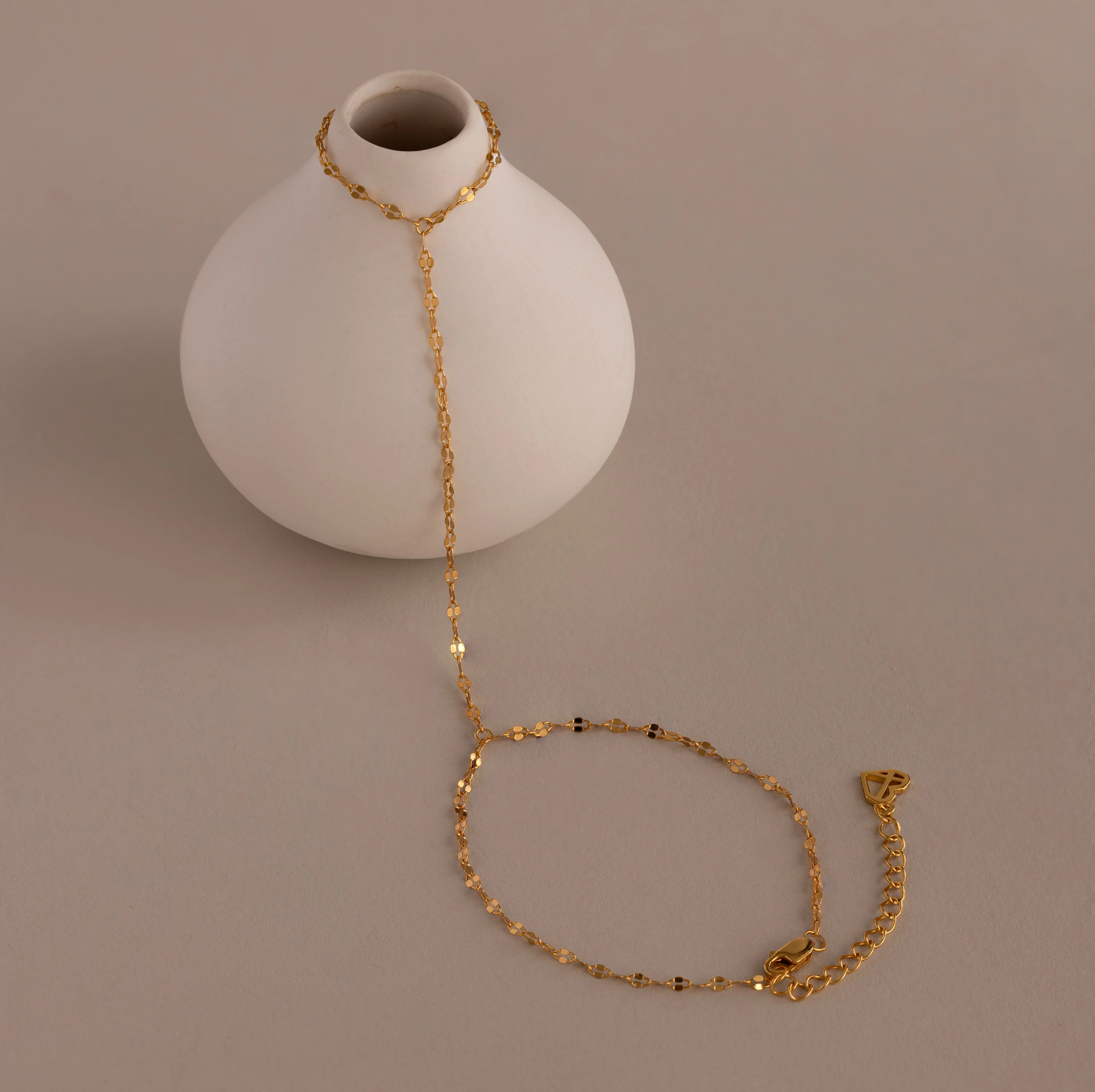 Sparkle Hand Chain Bracelet - Image 3
