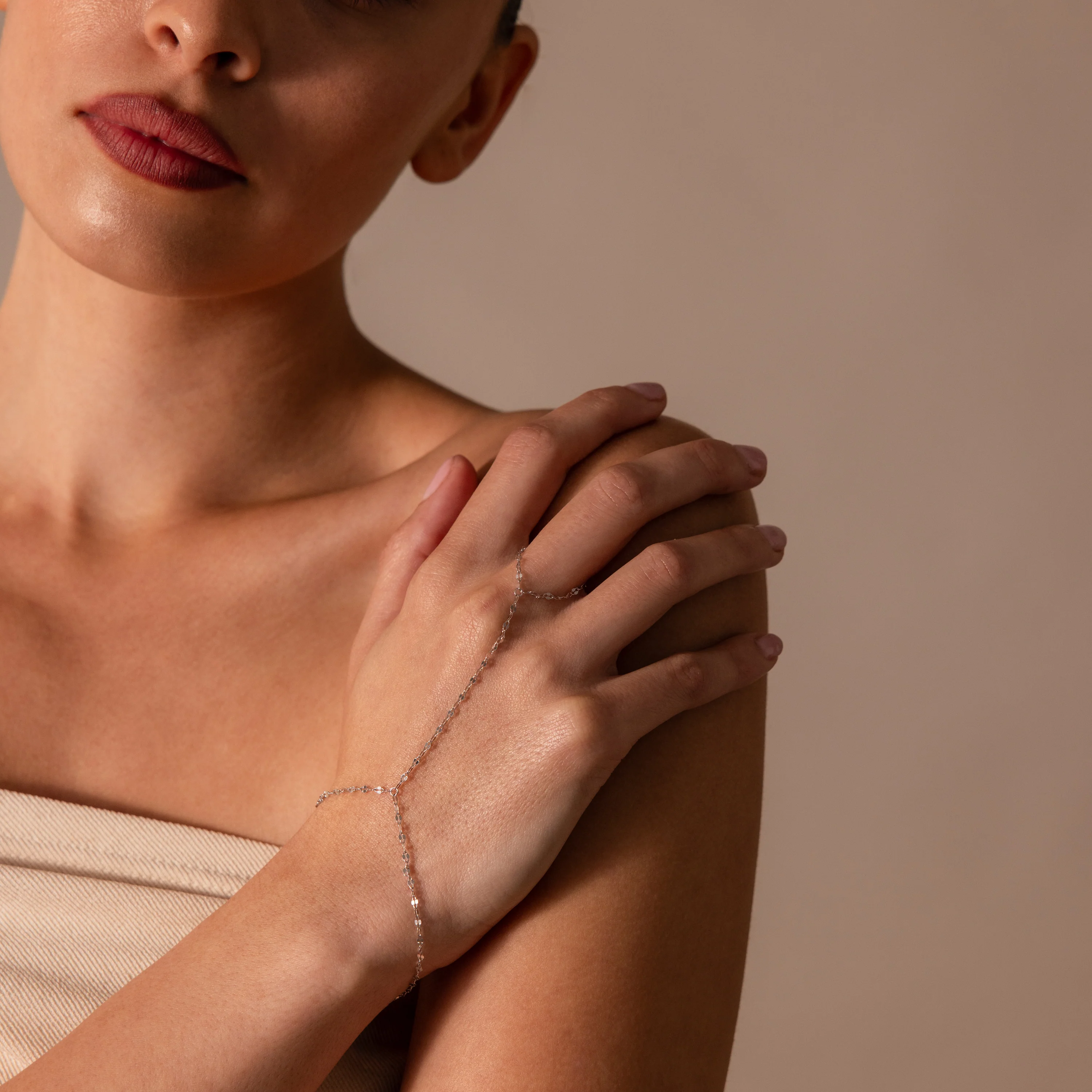 Sparkle Hand Chain Bracelet - Image 4