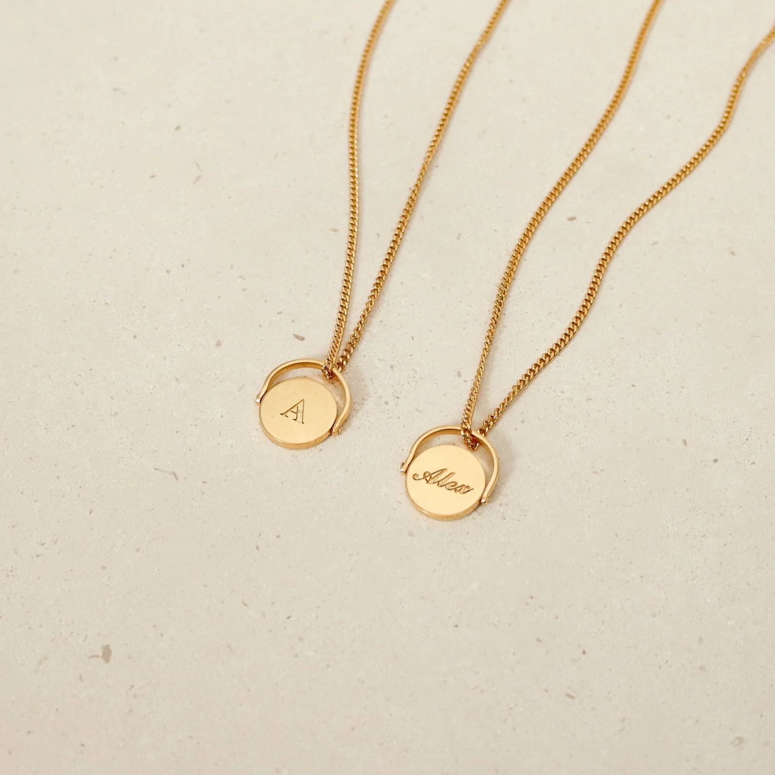 Spinner Pendant Necklace - Image 2