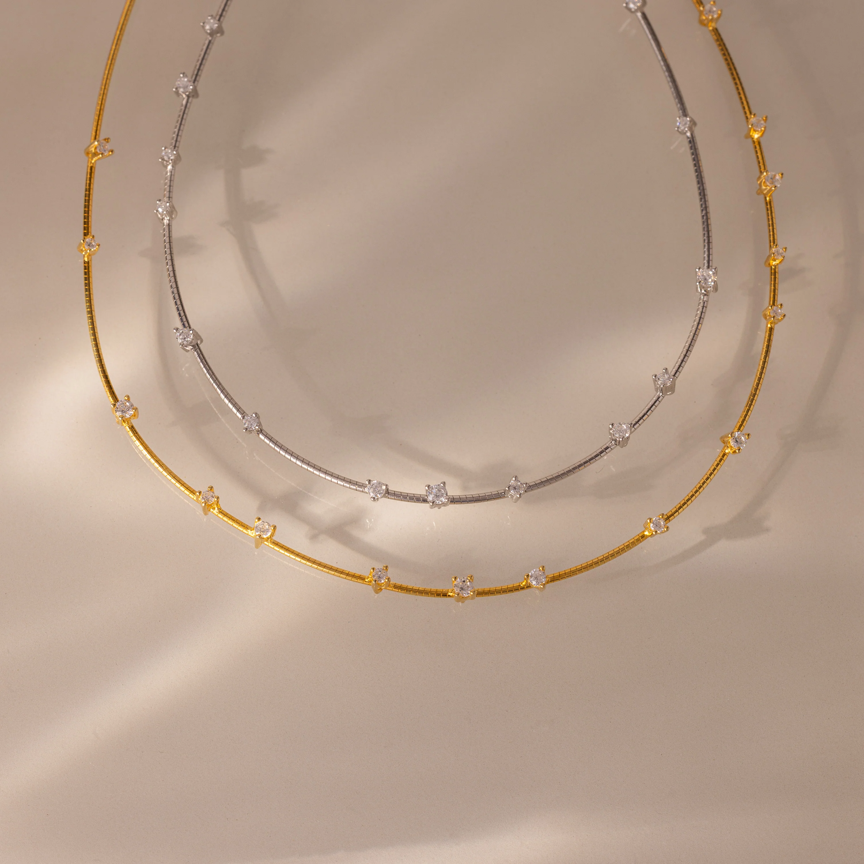 Sprinkle Diamond Necklace - Image 8