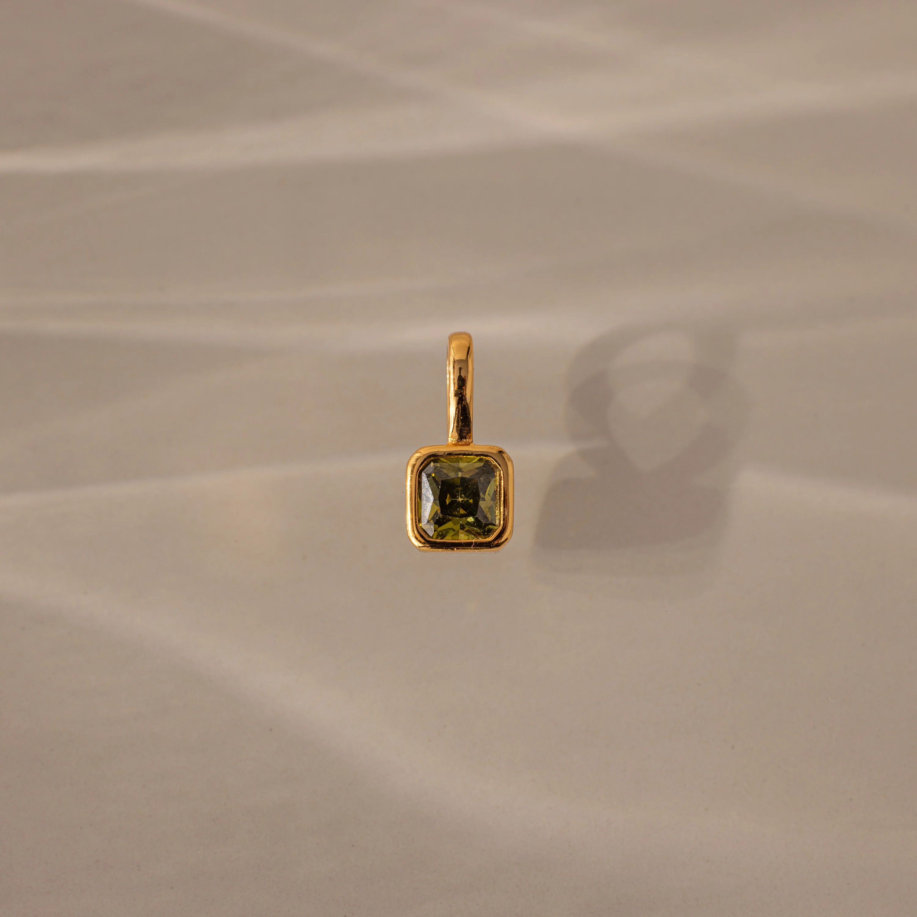 Square Bezel Birthstone Charm - Image 12